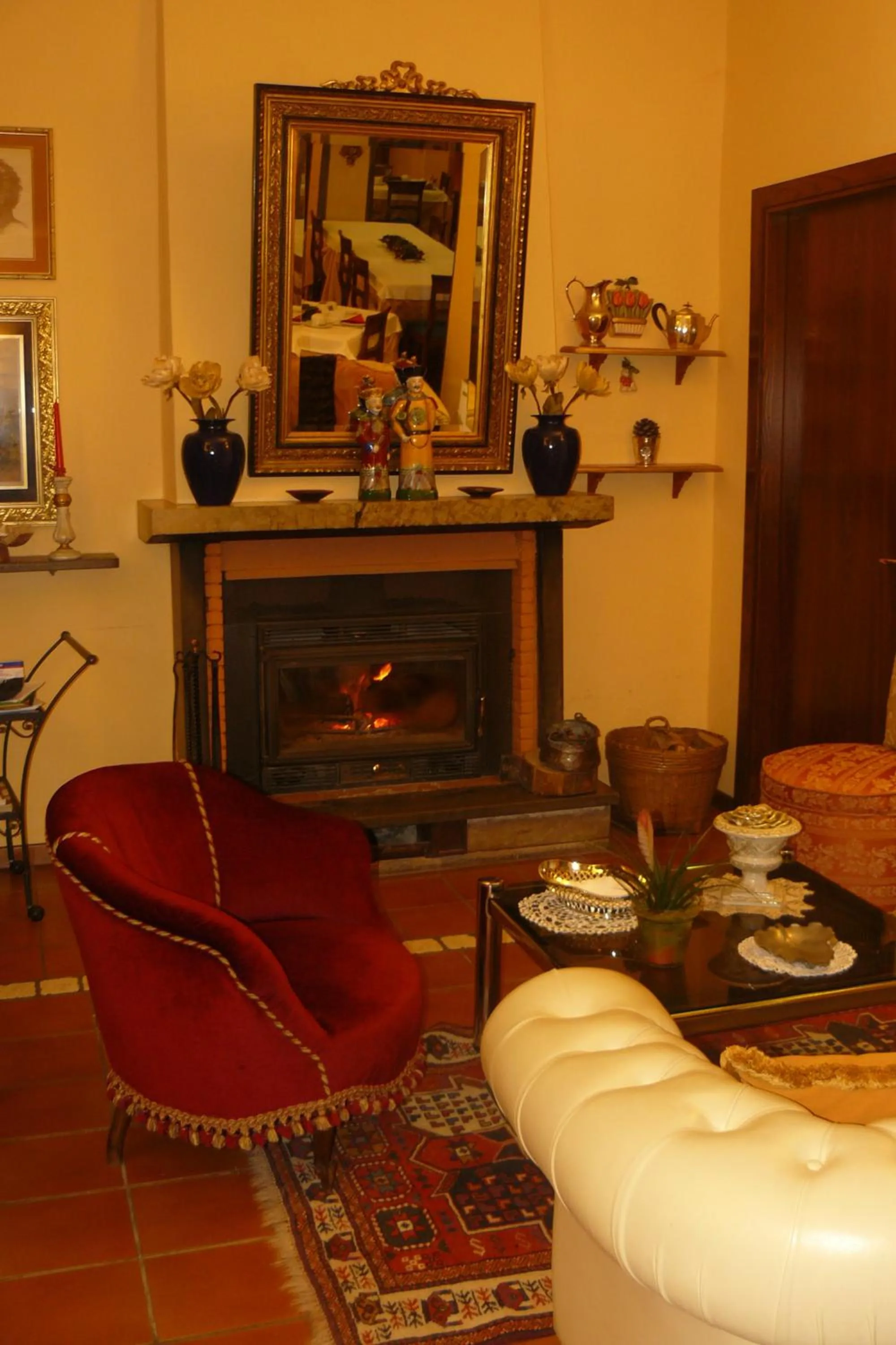 Decorative detail in Hotel La Rocca