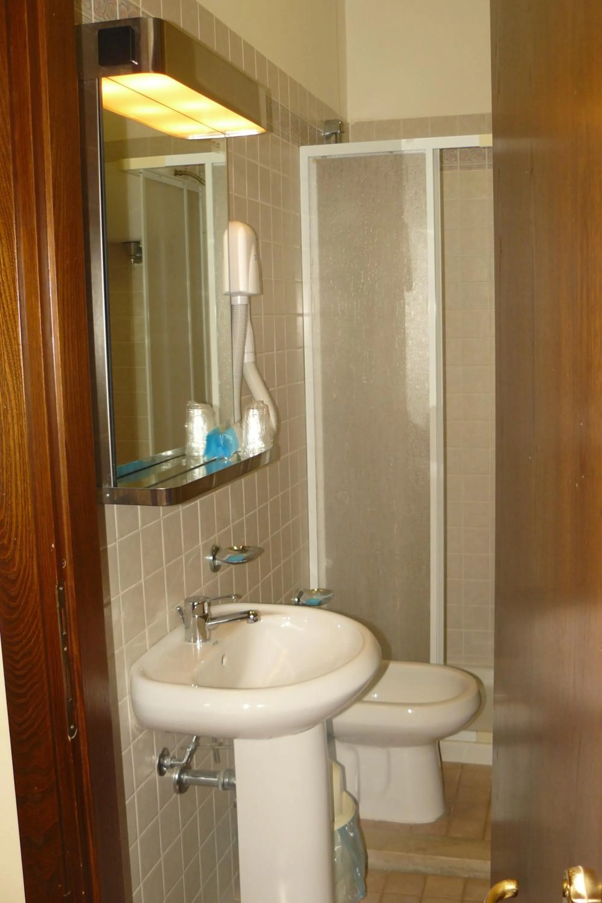 Bathroom in Hotel La Rocca