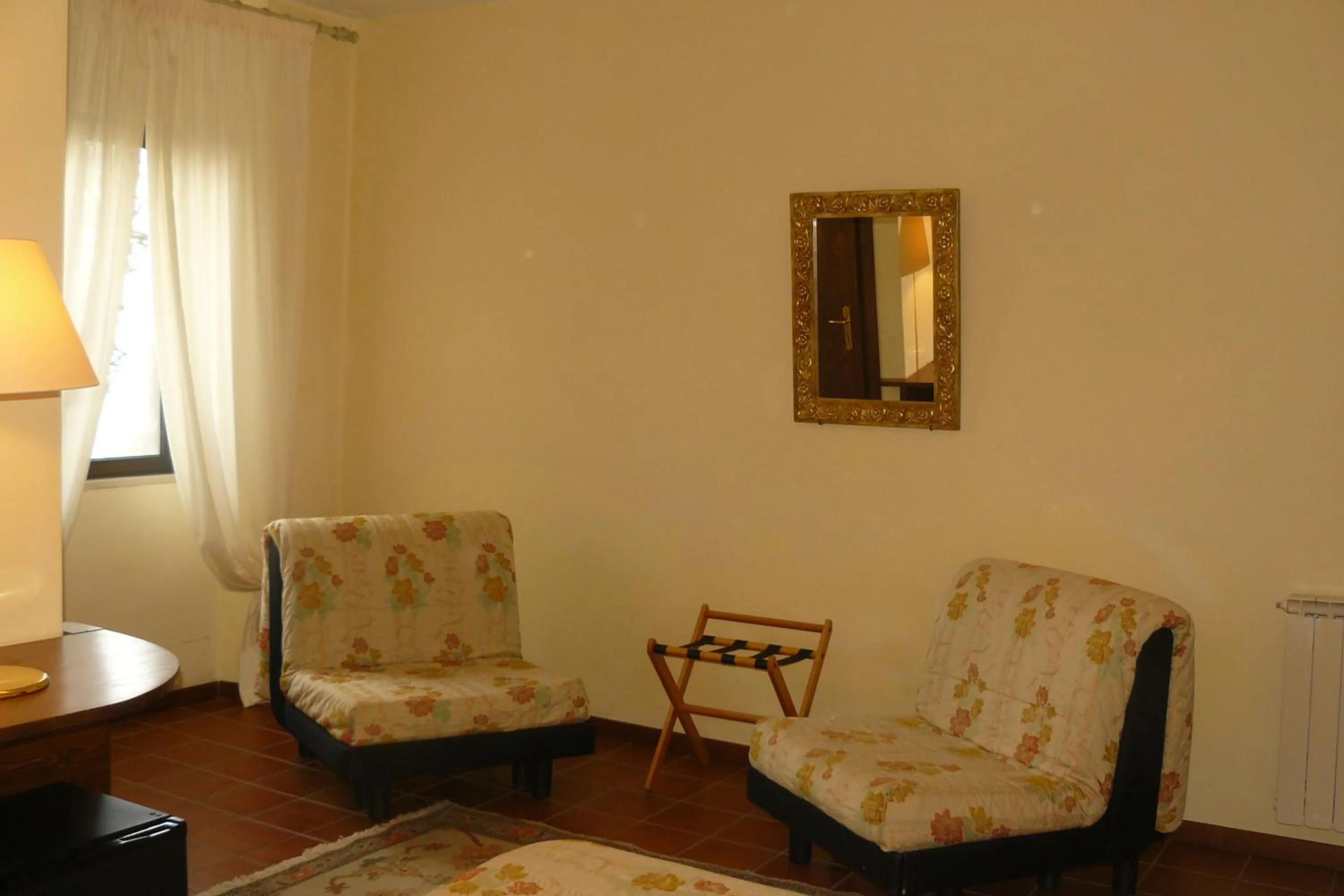 Seating area in Hotel La Rocca