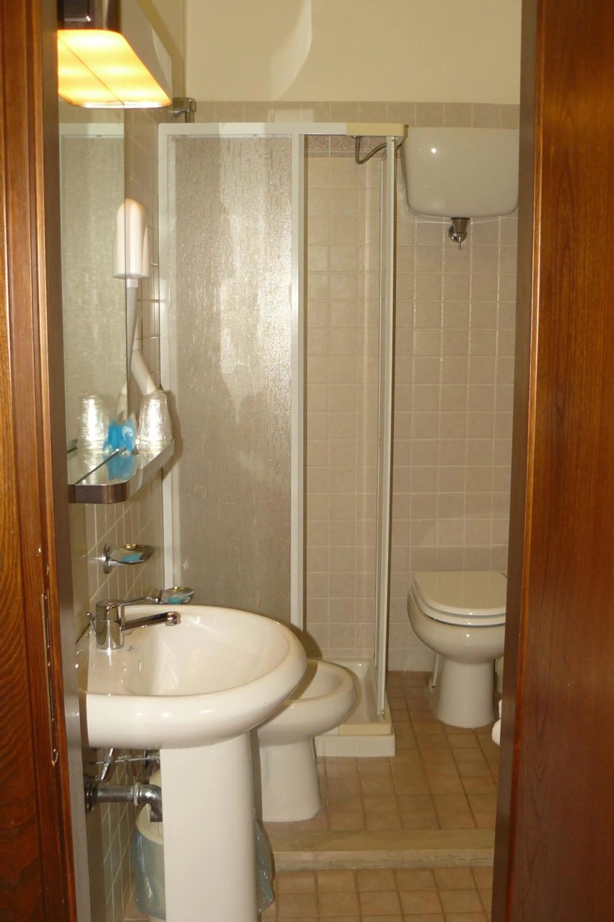 Bathroom in Hotel La Rocca