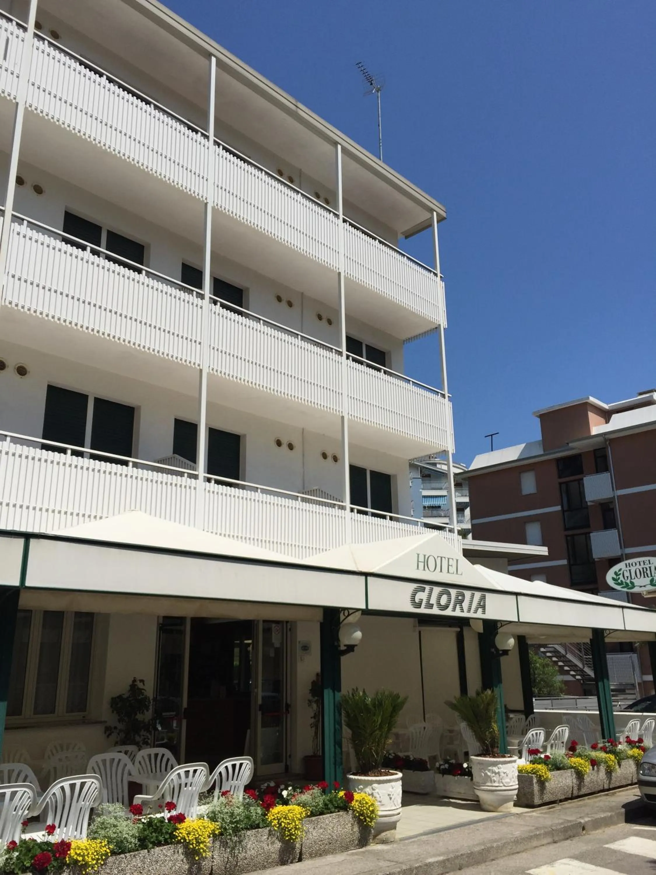 Property building in Hotel Gloria