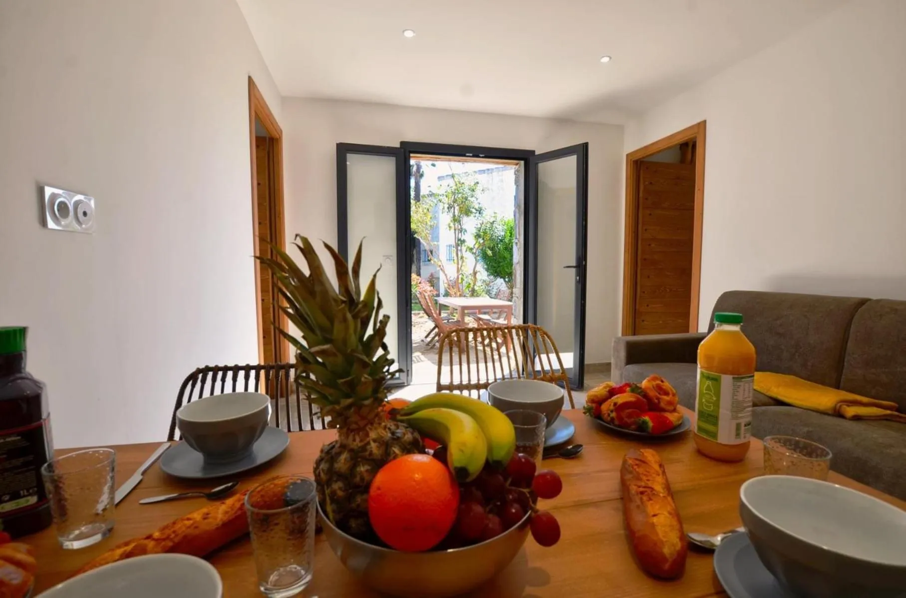 Living room in Residence Marea Resort