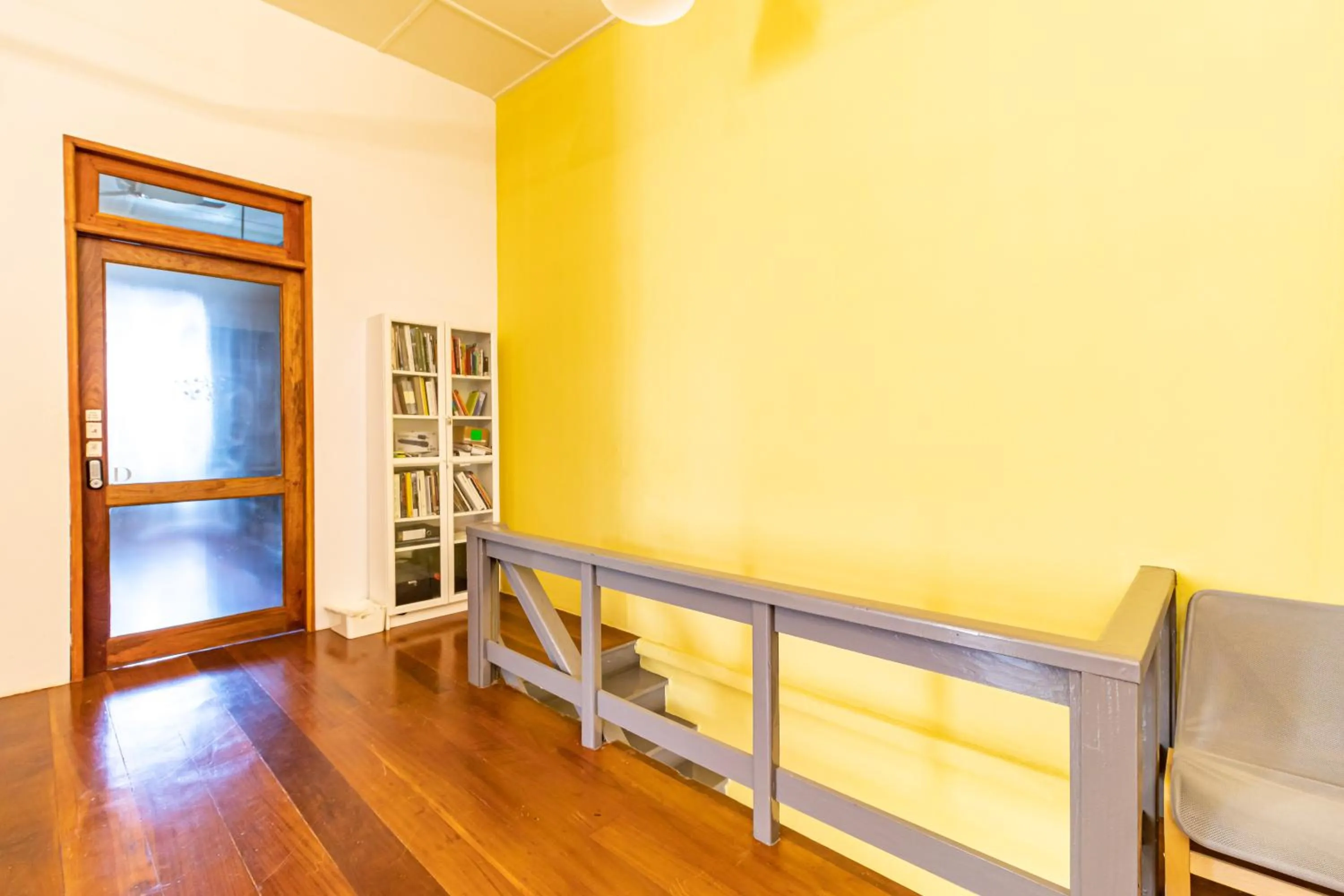 Seating area, Bed in Yu Cafe Hostel