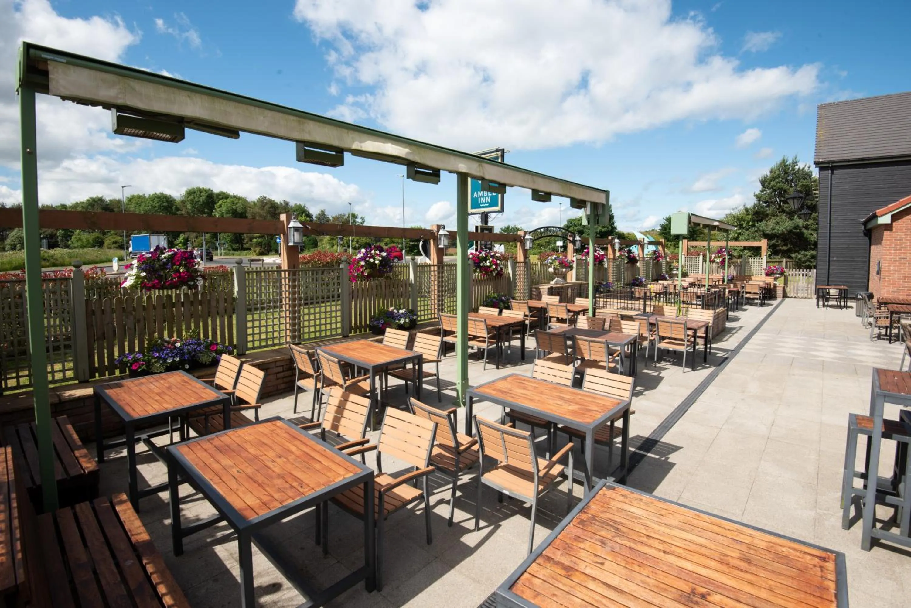 Patio in The Amble Inn - The Inn Collection Group