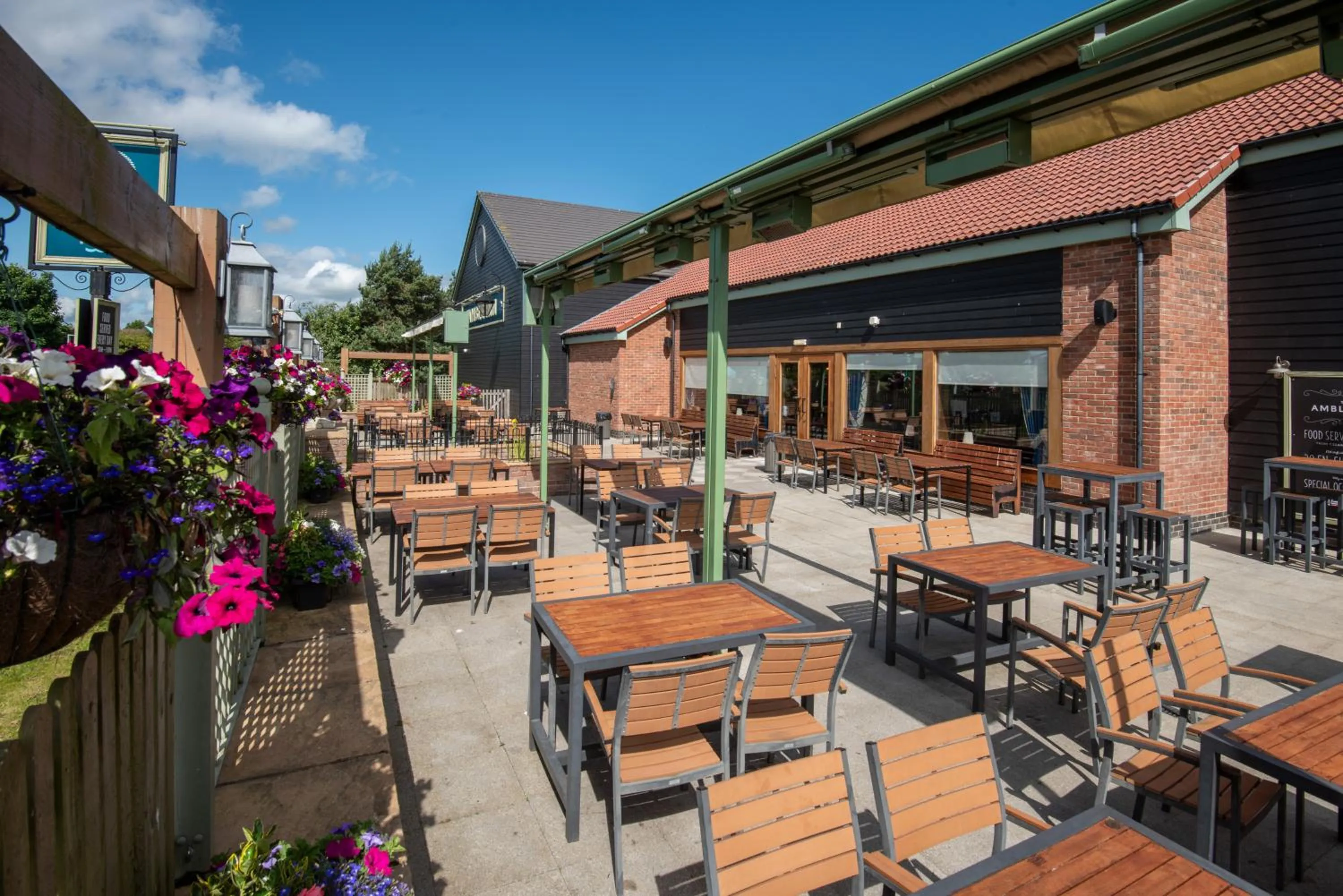 Patio in The Amble Inn - The Inn Collection Group