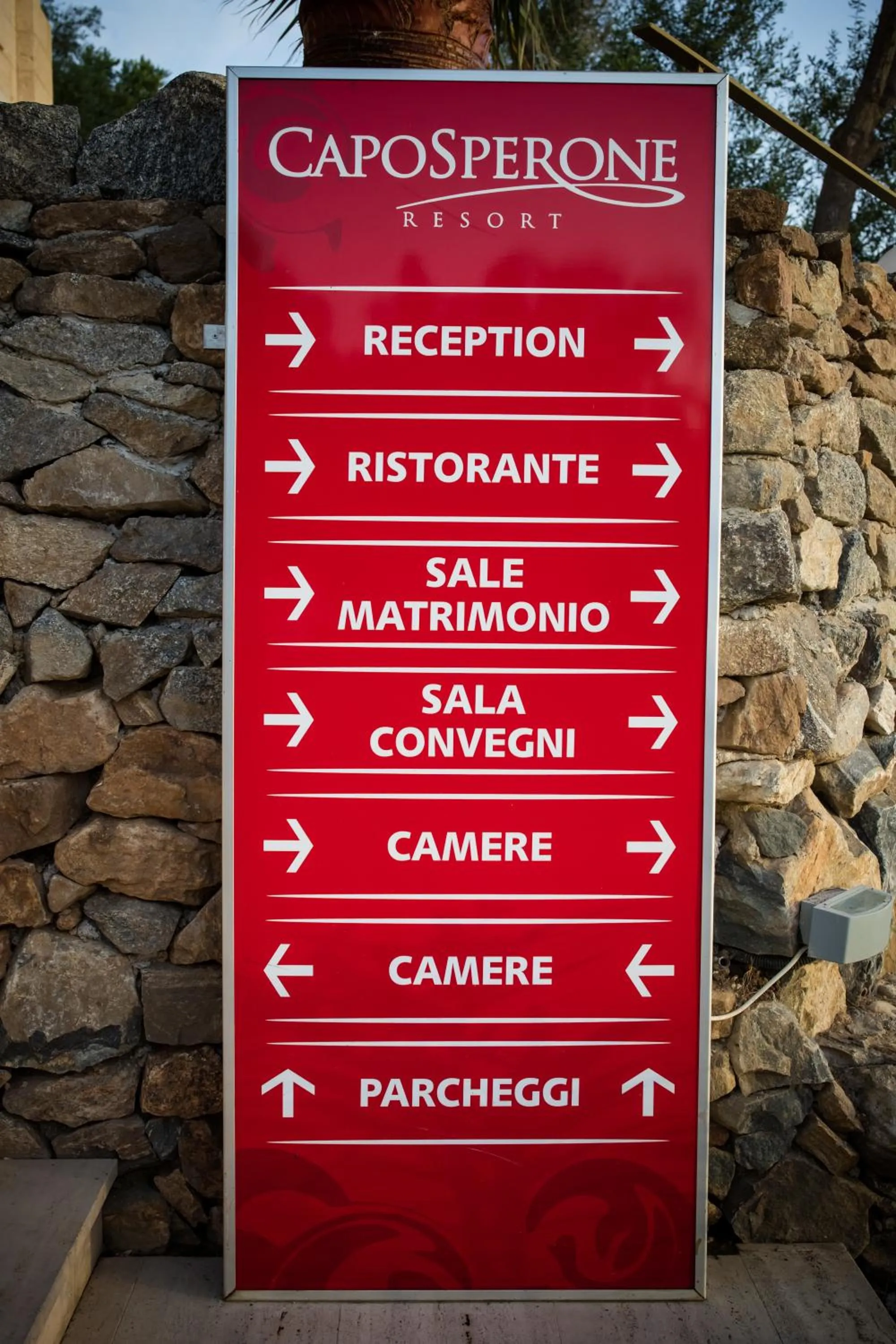 Property logo or sign in CapoSperone Resort