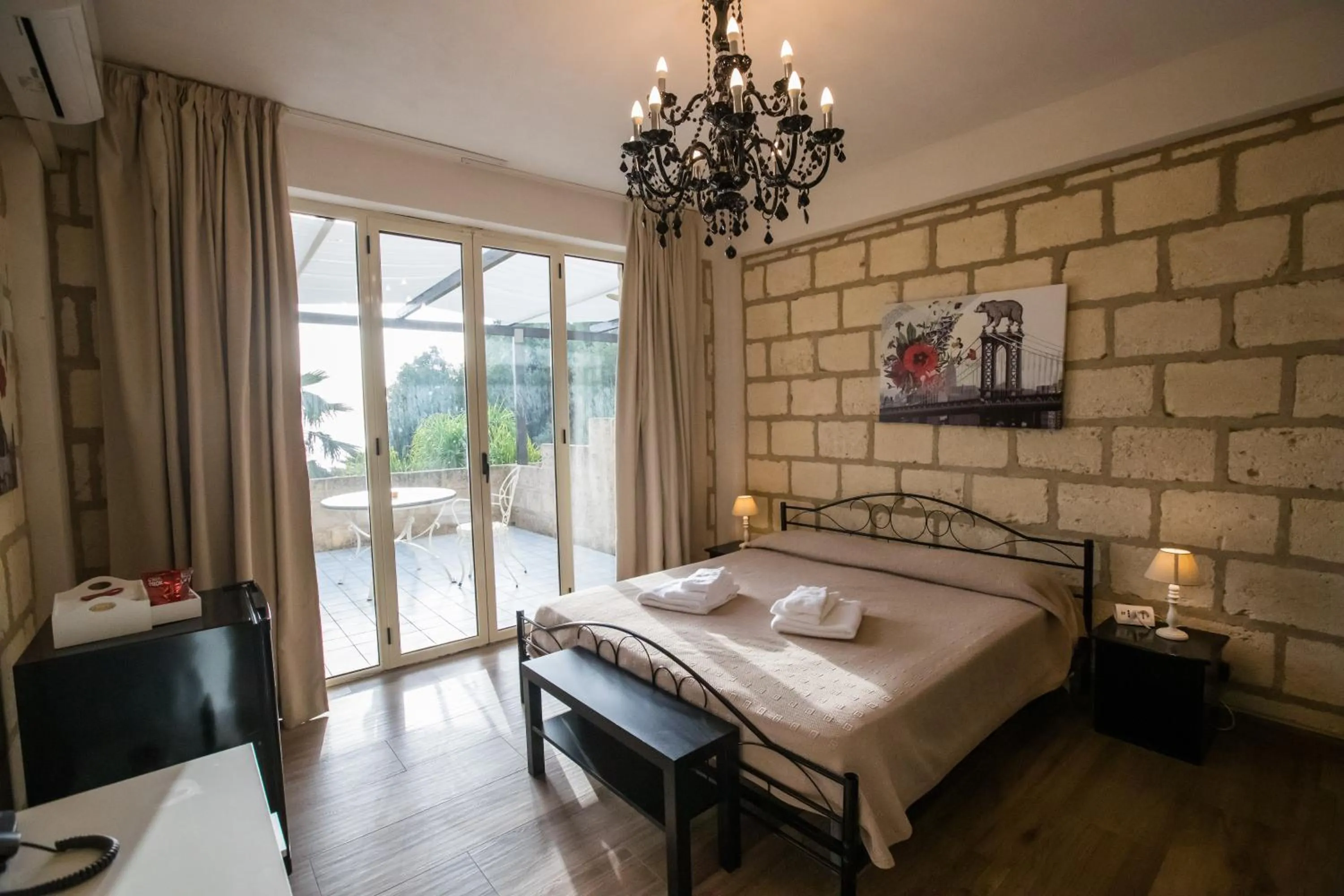 Bed in CapoSperone Resort