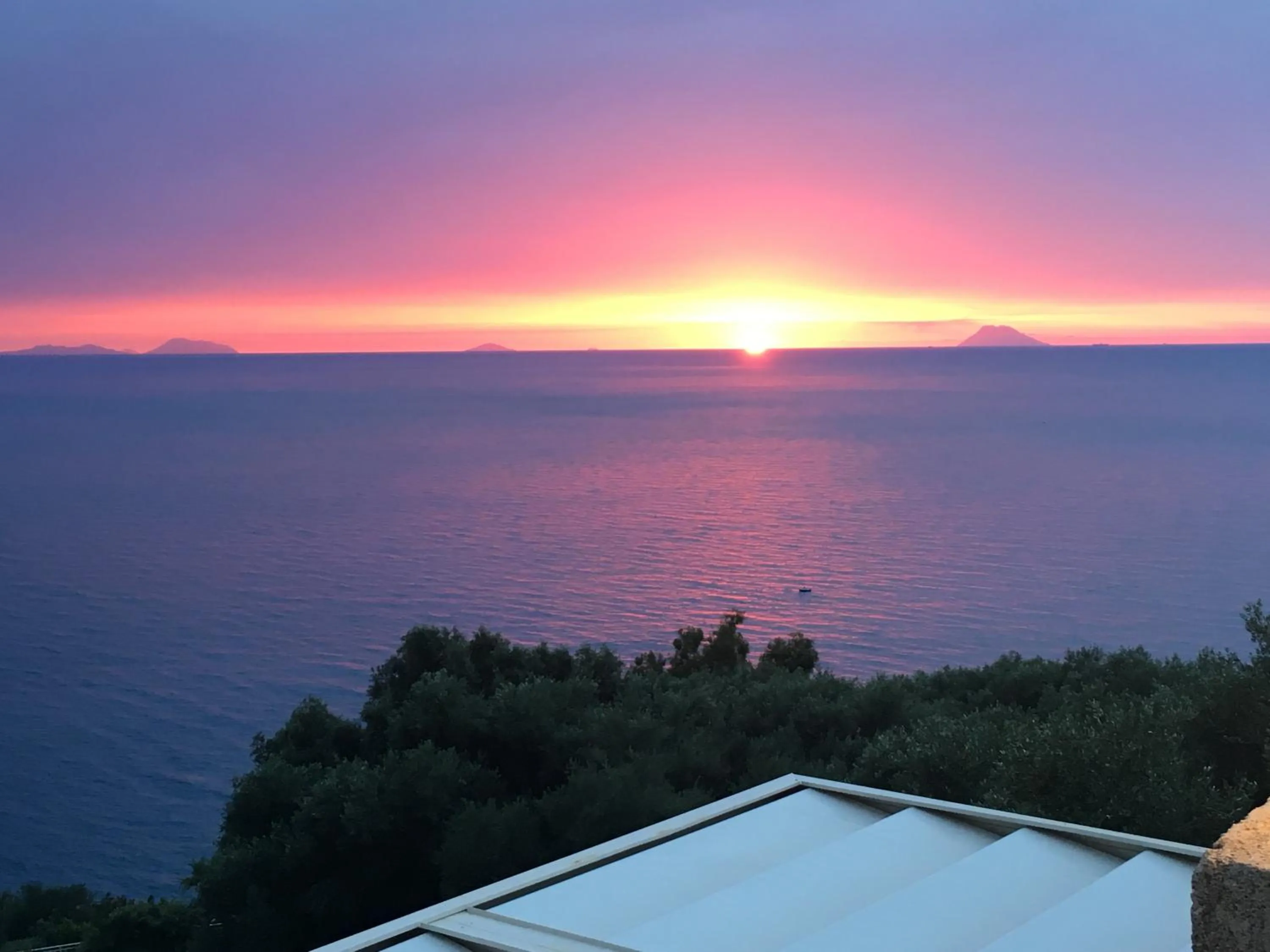 Sea view in CapoSperone Resort