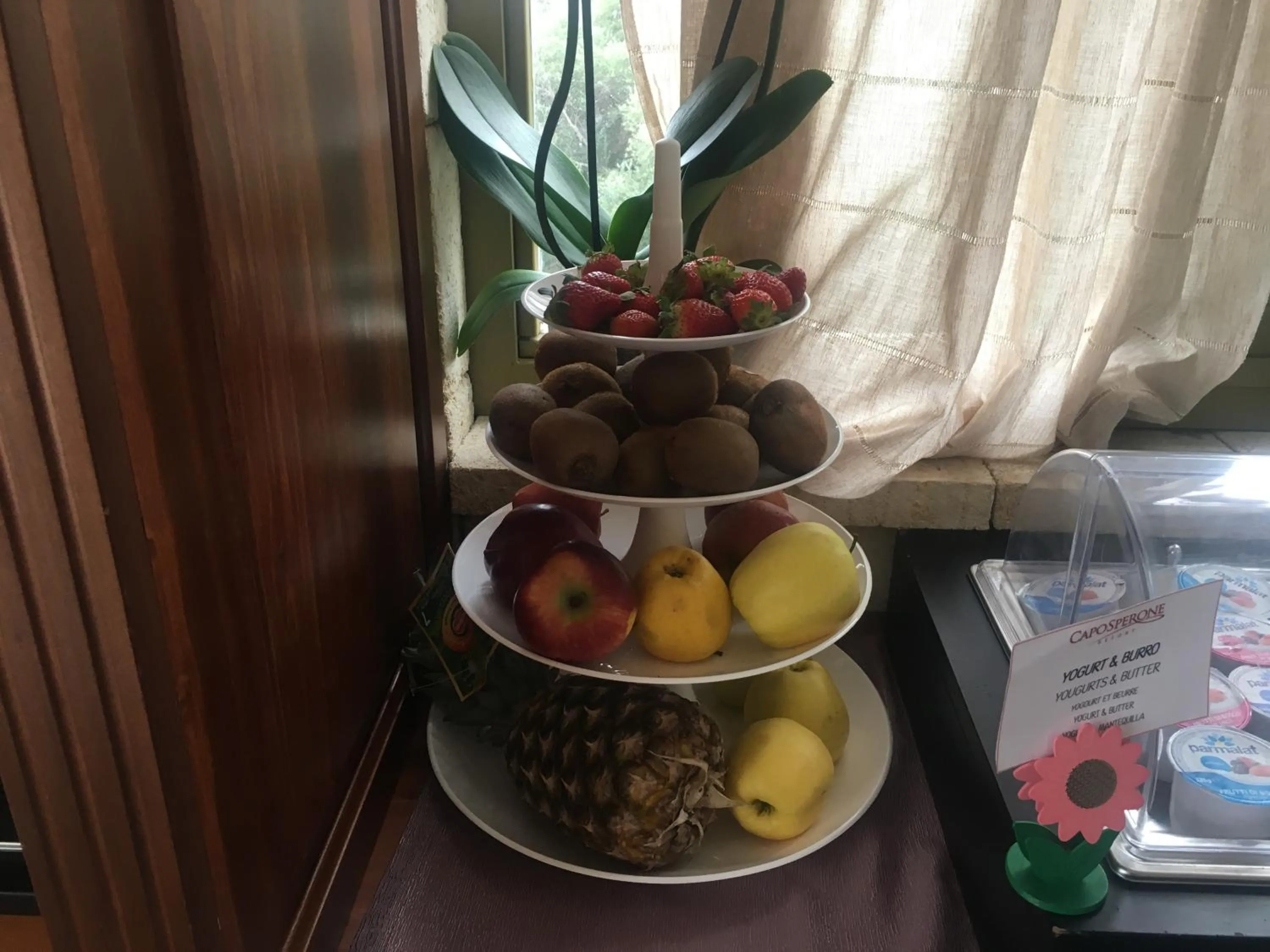 Breakfast in CapoSperone Resort