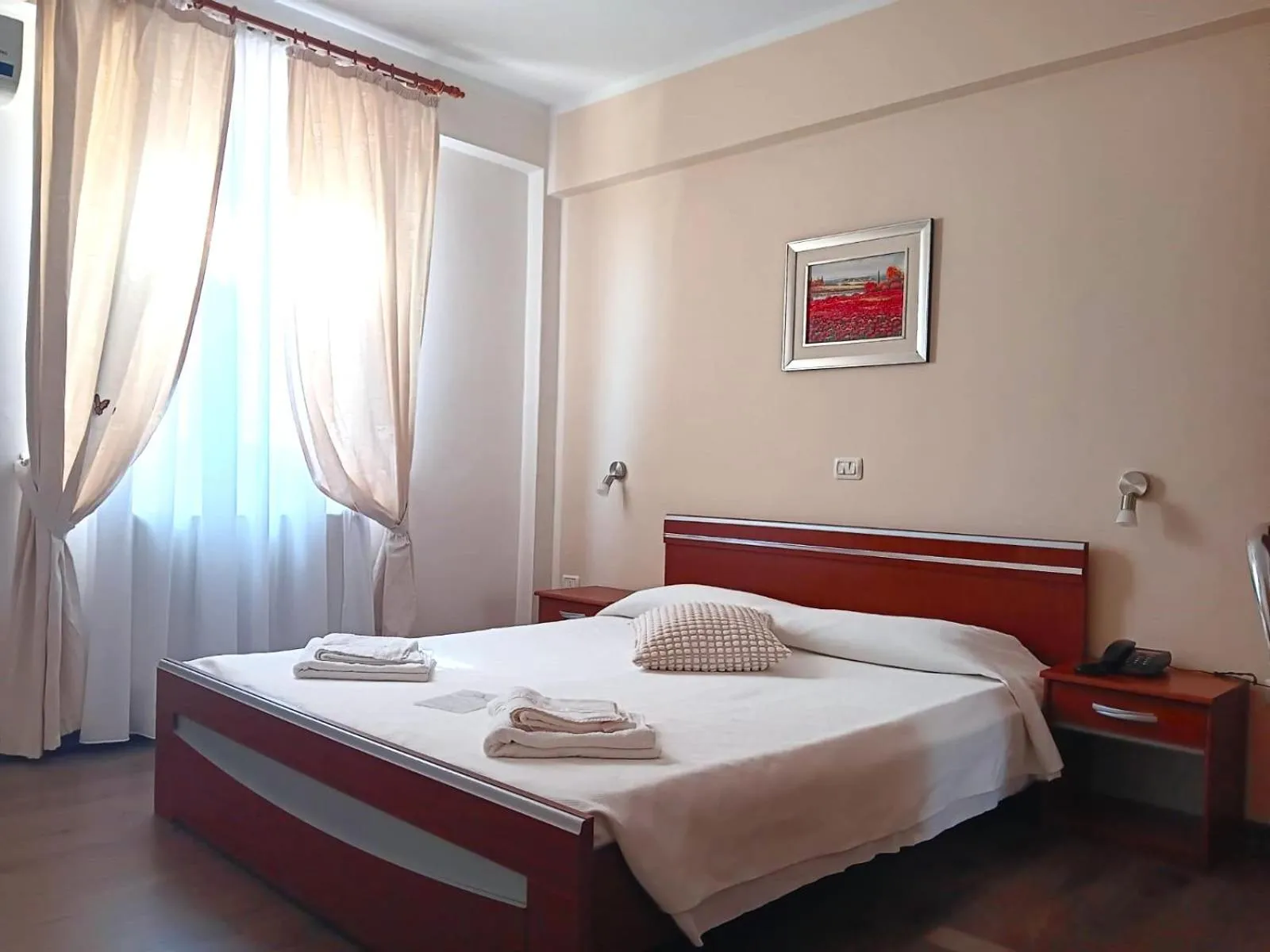 Bedroom, Bed in Hotel vila veneto