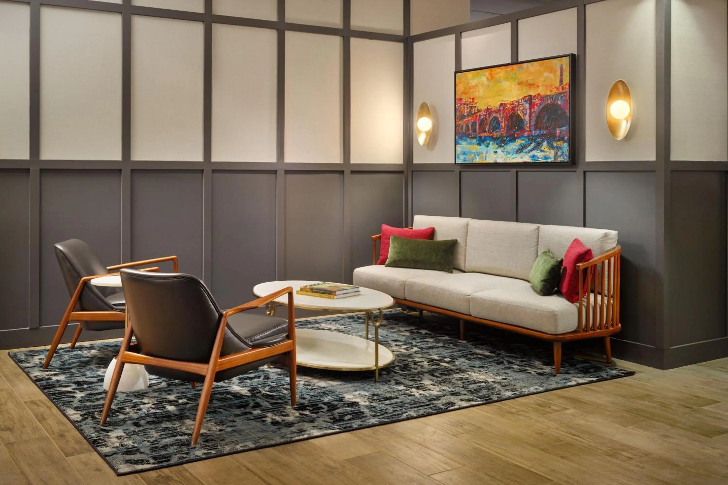 Lobby or reception in Courtyard by Marriott Washington, D.C./Foggy Bottom