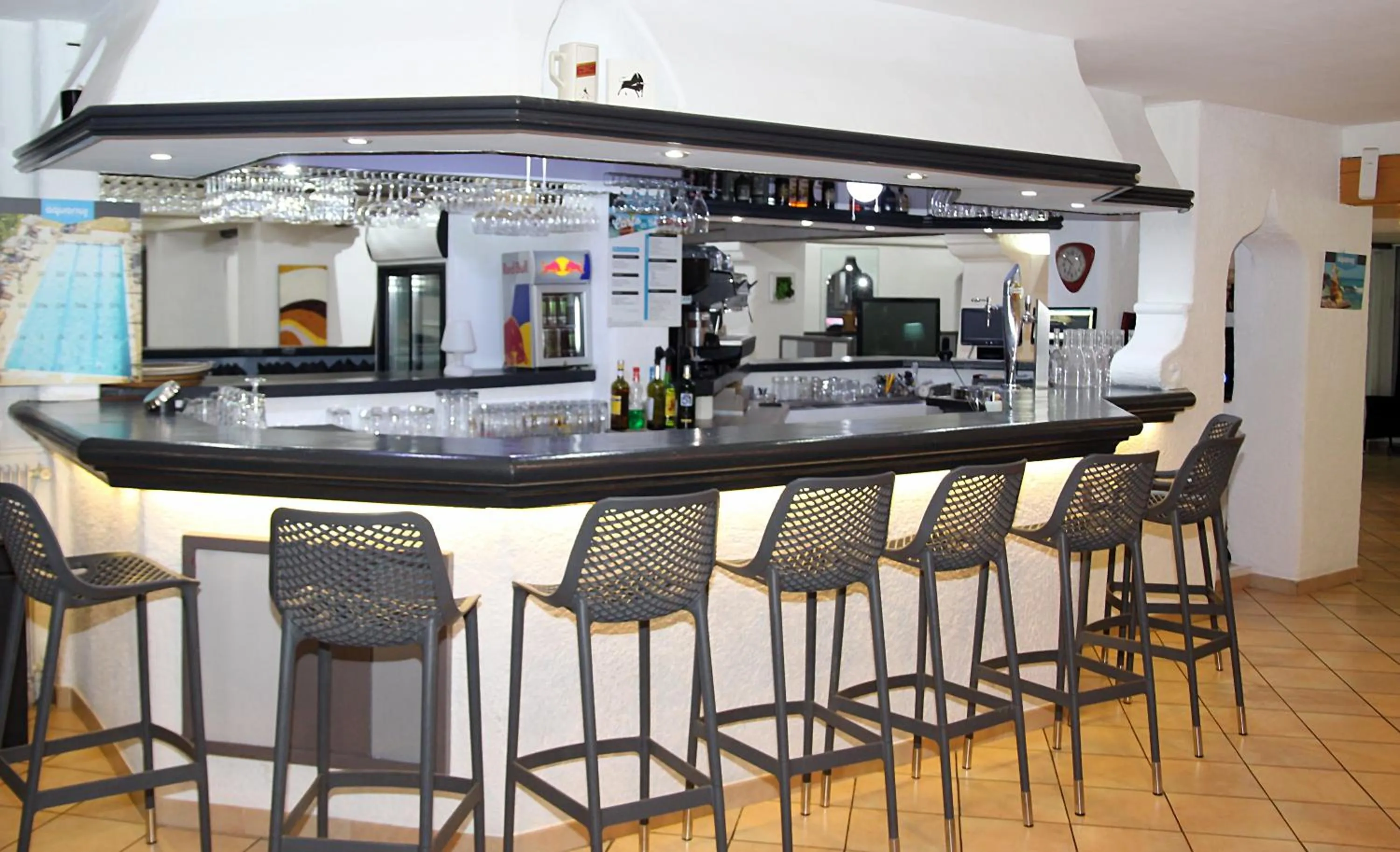 Lounge or bar in Hotel Aquarius