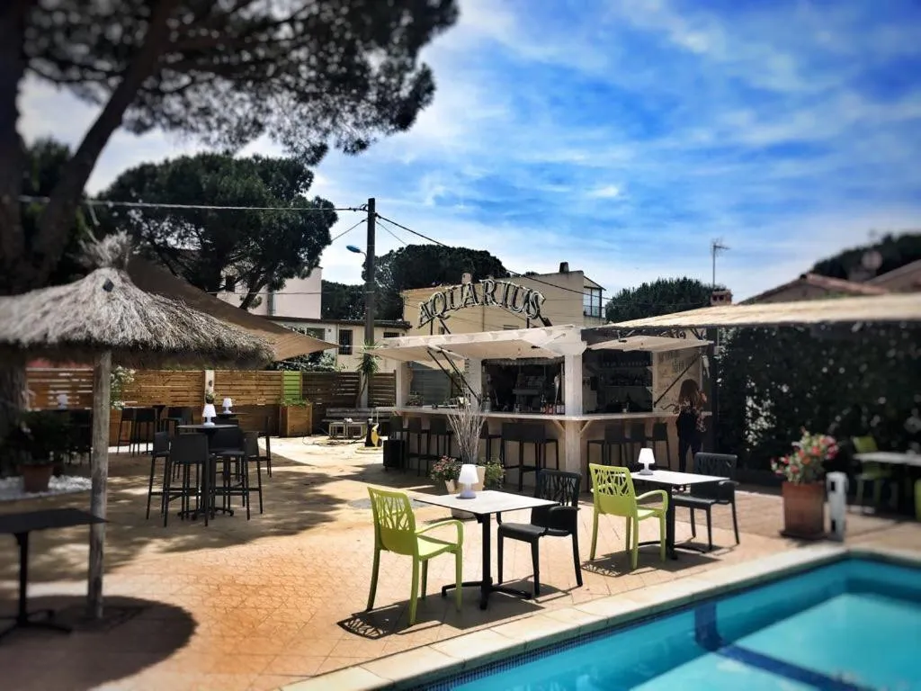 Swimming pool in Hotel Aquarius