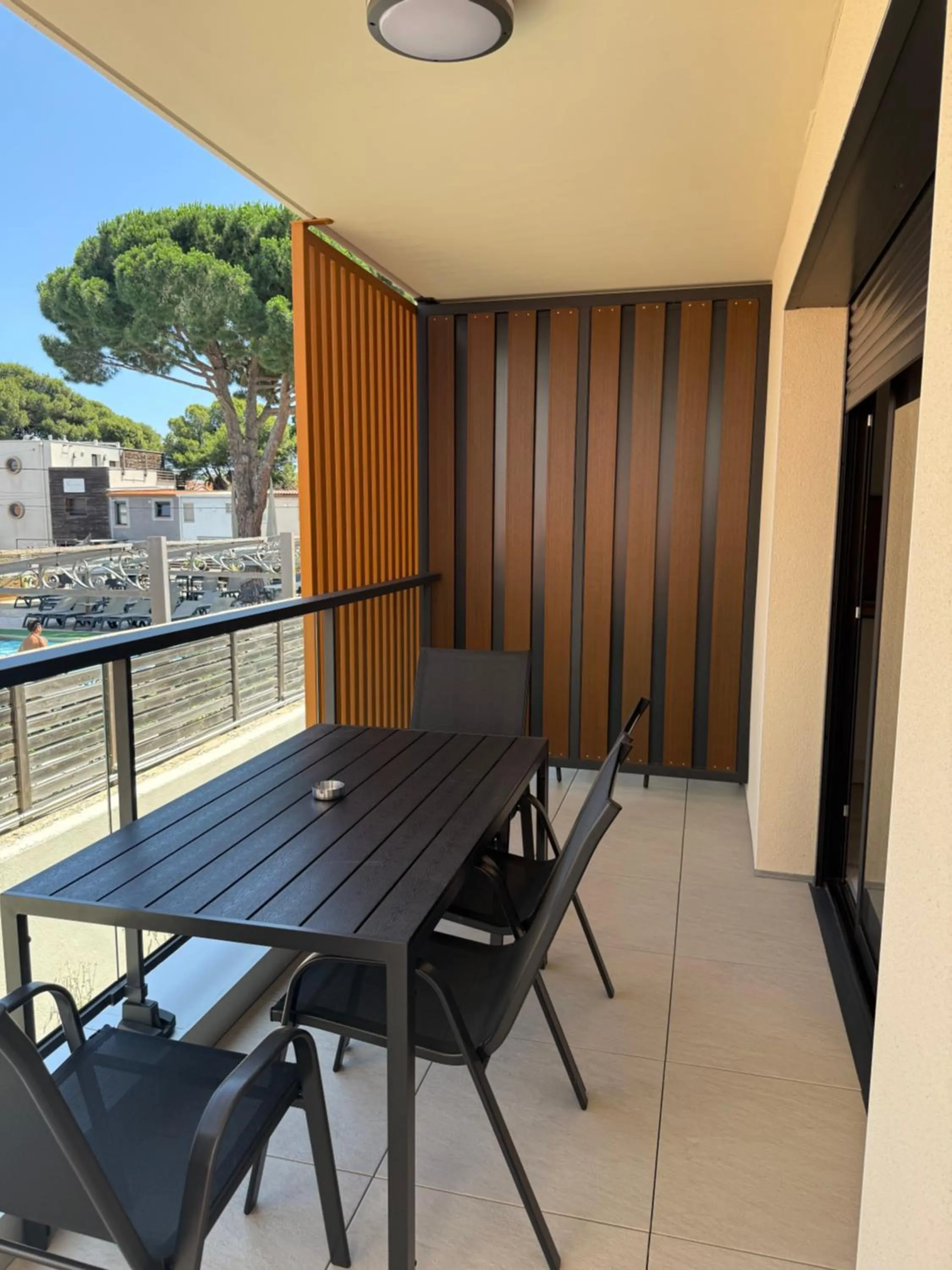 Balcony/Terrace in Hotel Aquarius