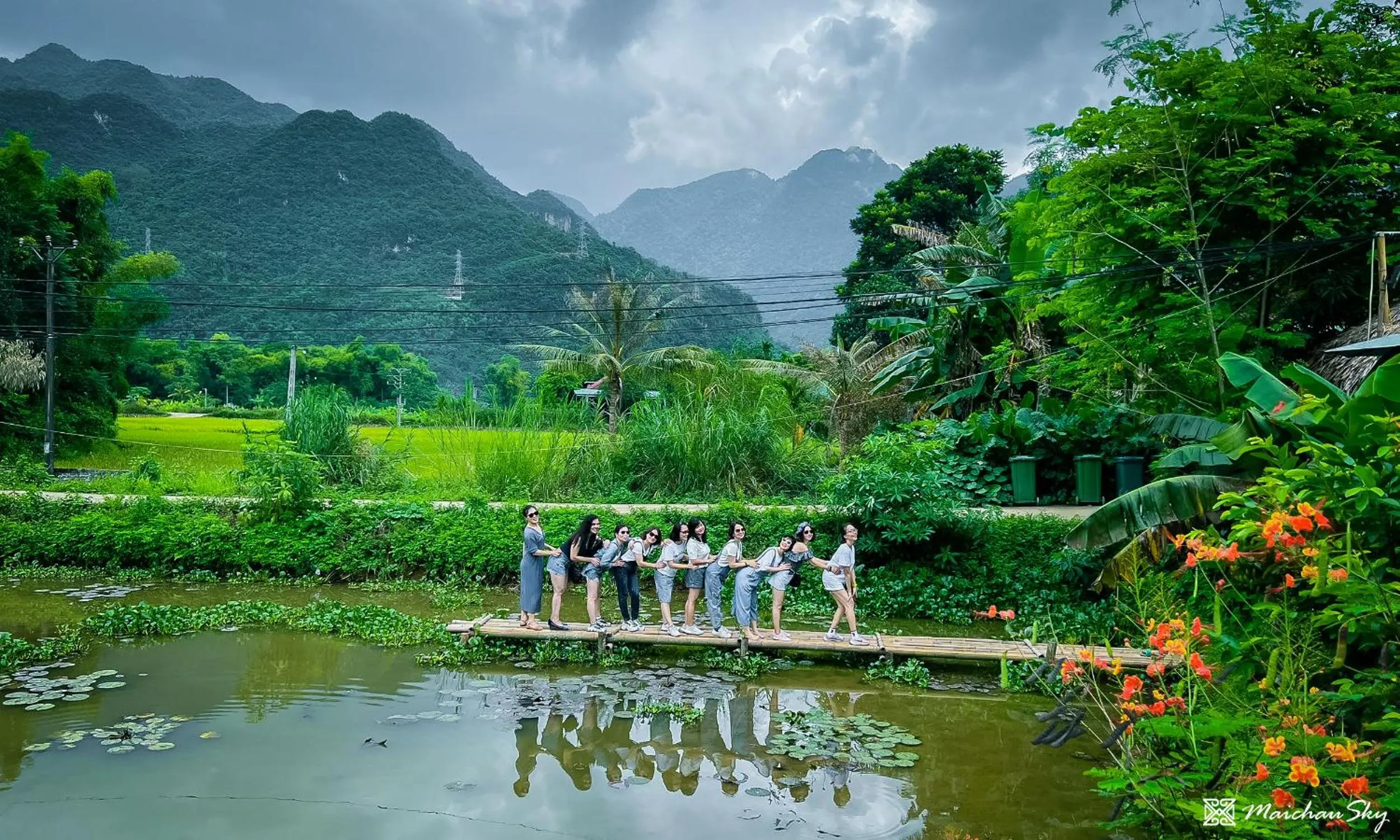 Lake view in Mai Chau Sky Resort