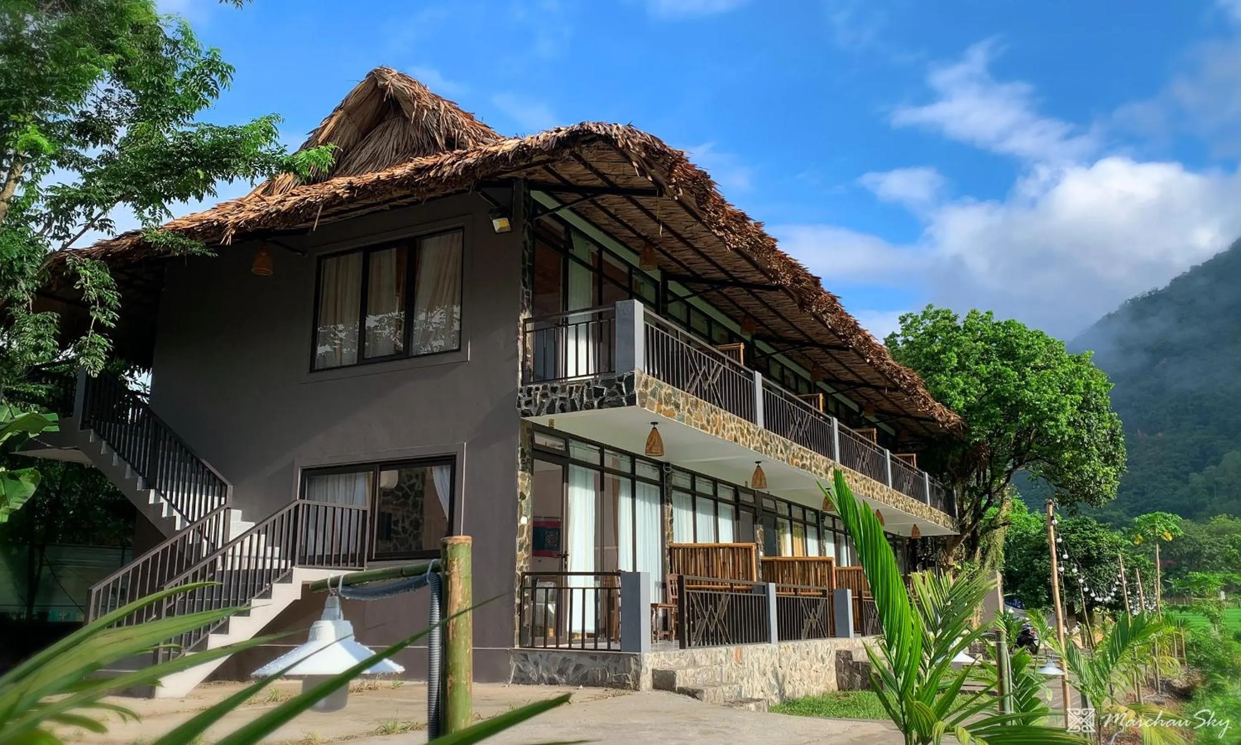 Property building in Mai Chau Sky Resort