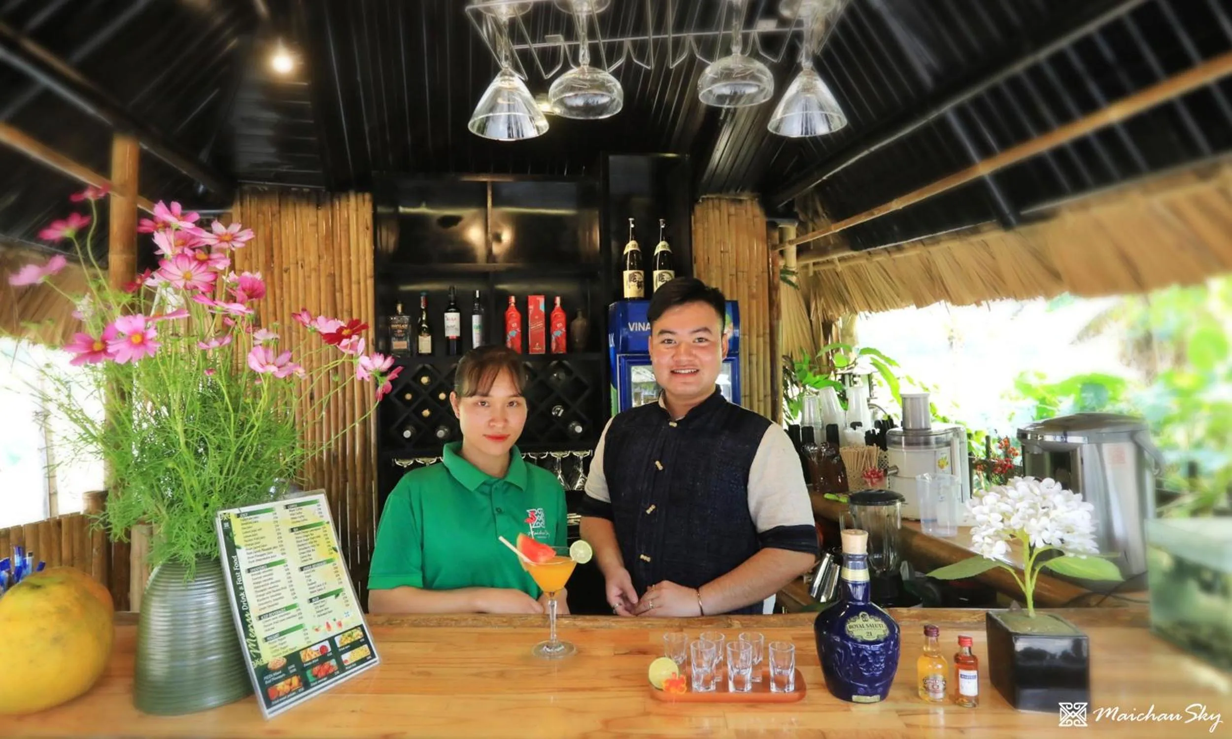 Drinks in Mai Chau Sky Resort