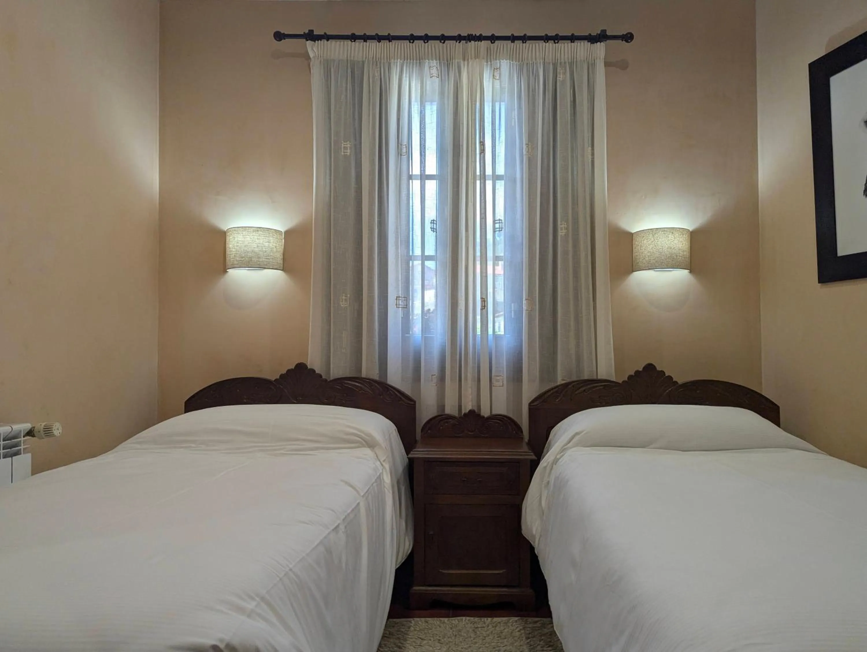 Bed in Hotel Apartamento Marouco