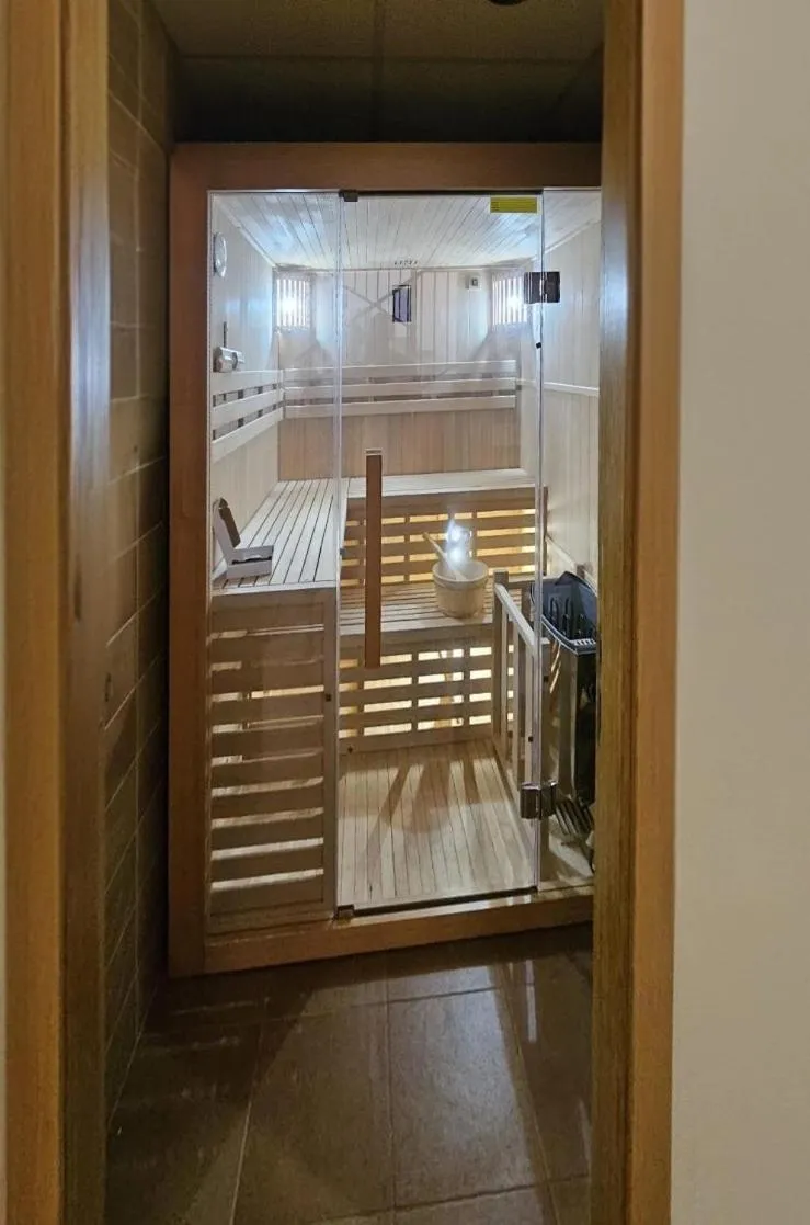 Sauna in Hotel Apartamento Marouco