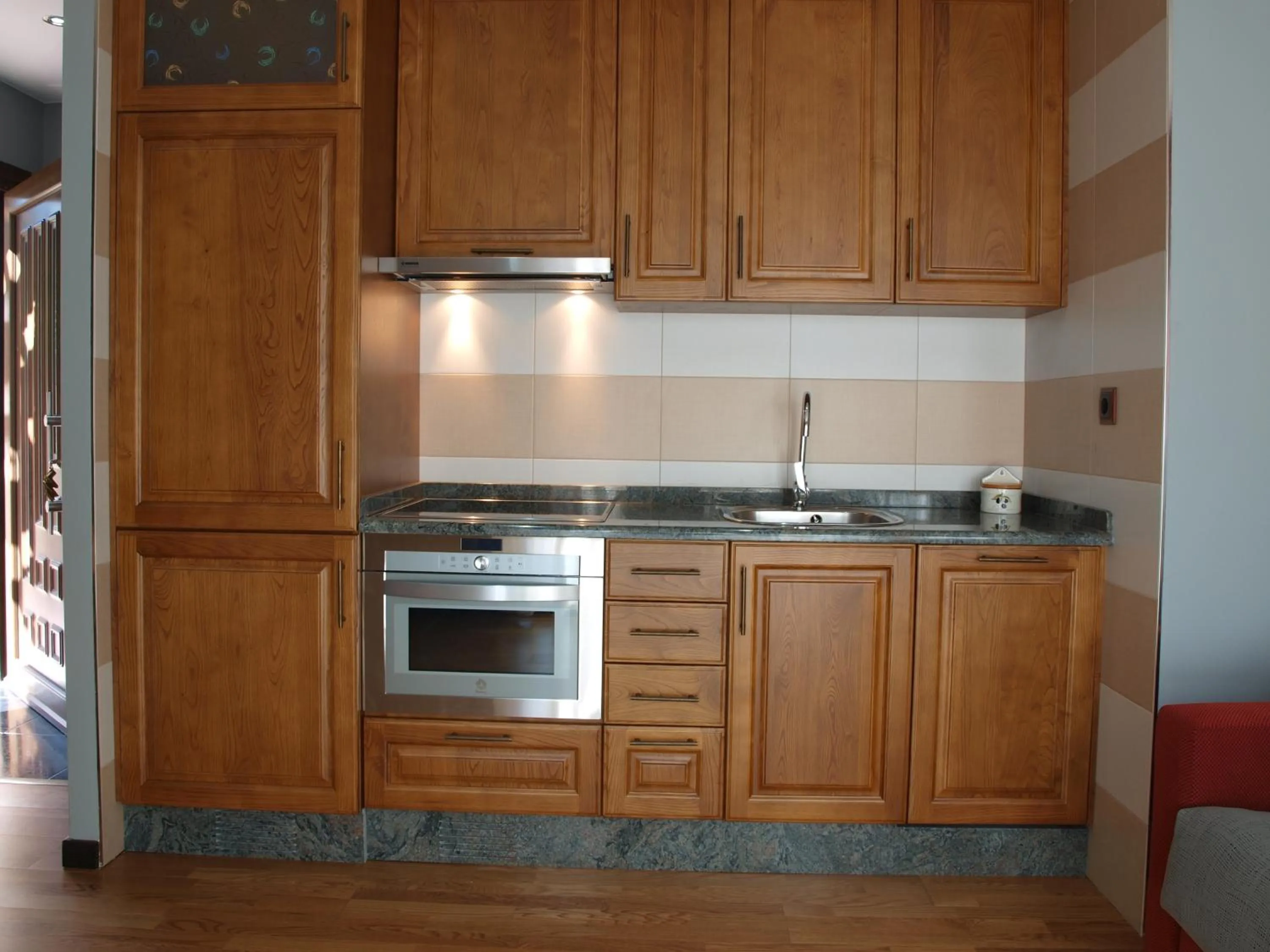 Kitchen or kitchenette in Hotel Apartamento Marouco