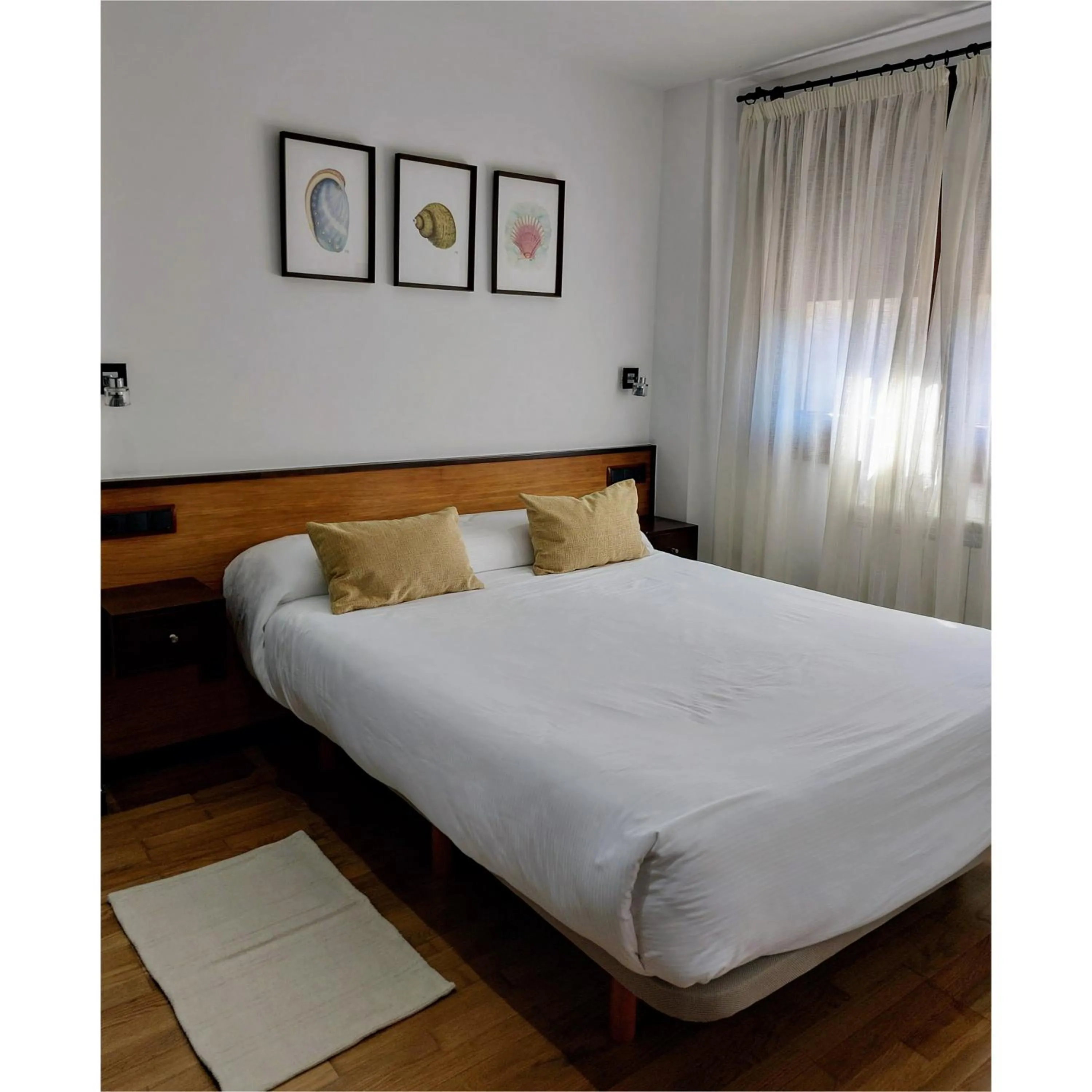 Bed in Hotel Apartamento Marouco