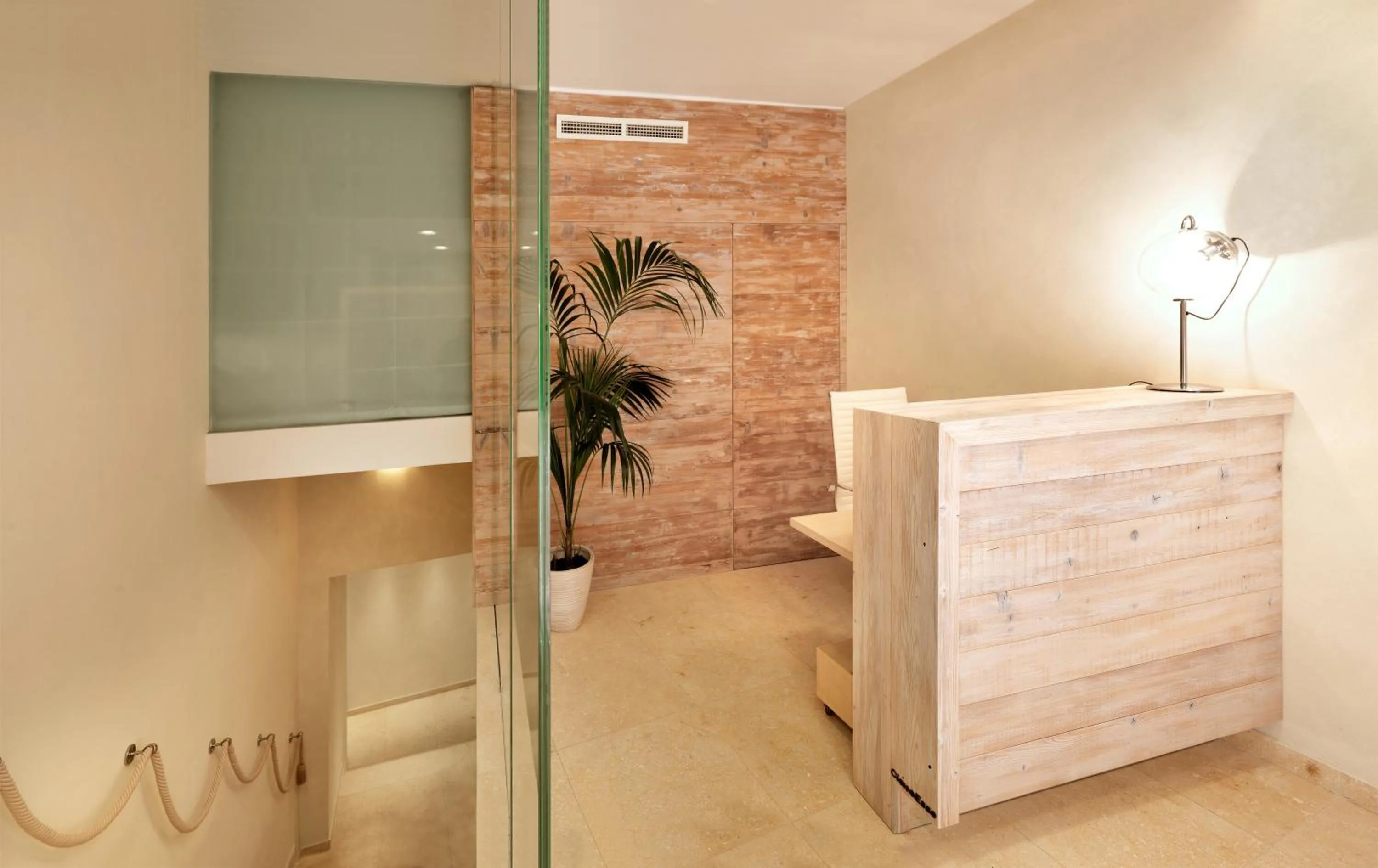 Lobby or reception in Laqua by the Sea