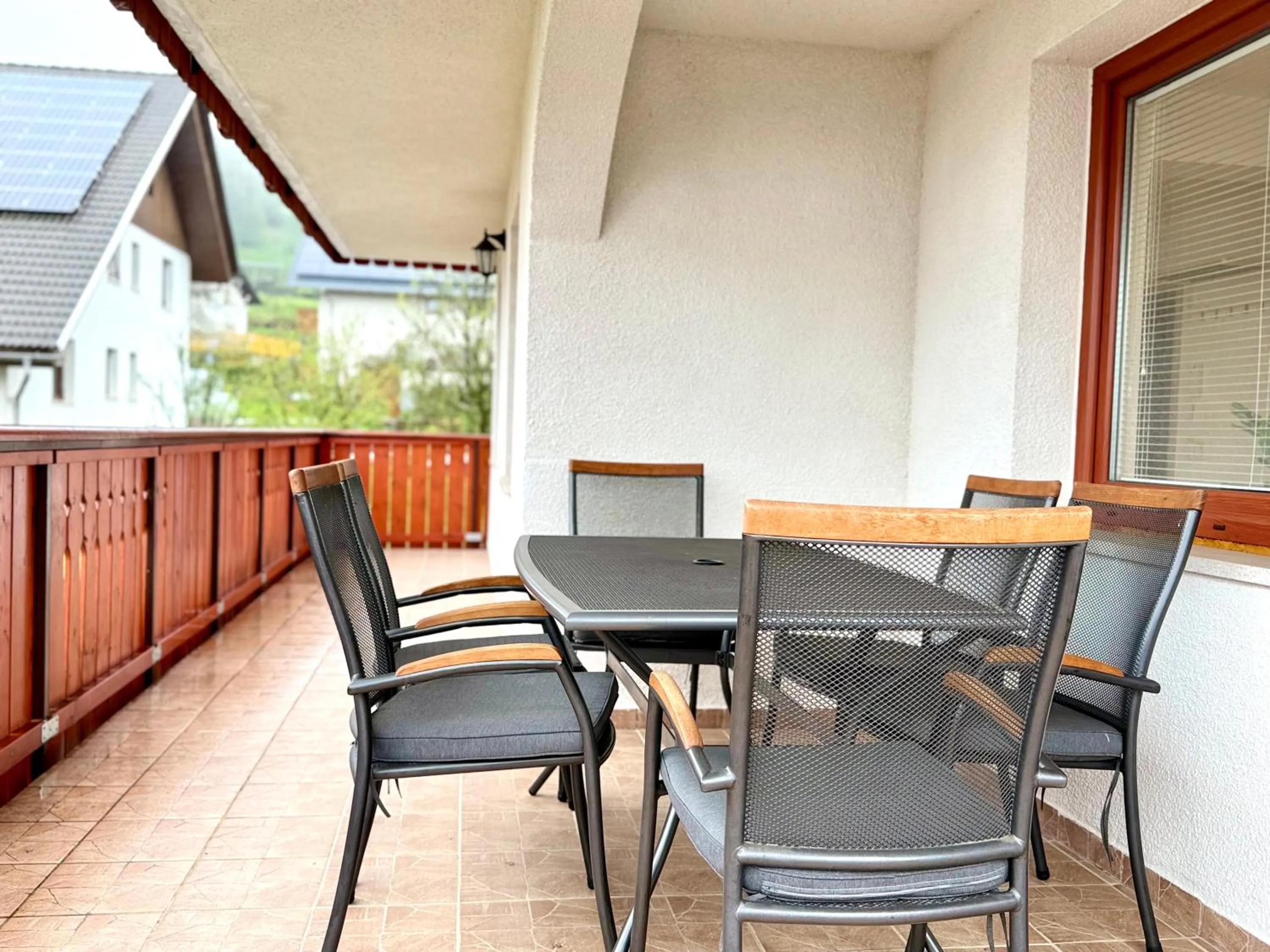 Balcony/Terrace in Guest house Kobal
