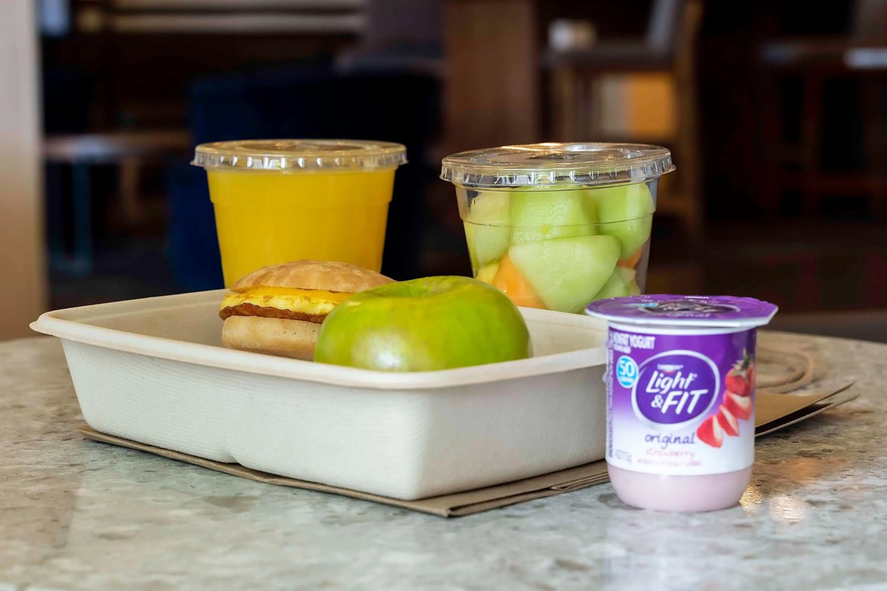 Breakfast in Hyatt Place Roanoke Airport / Valley View Mall