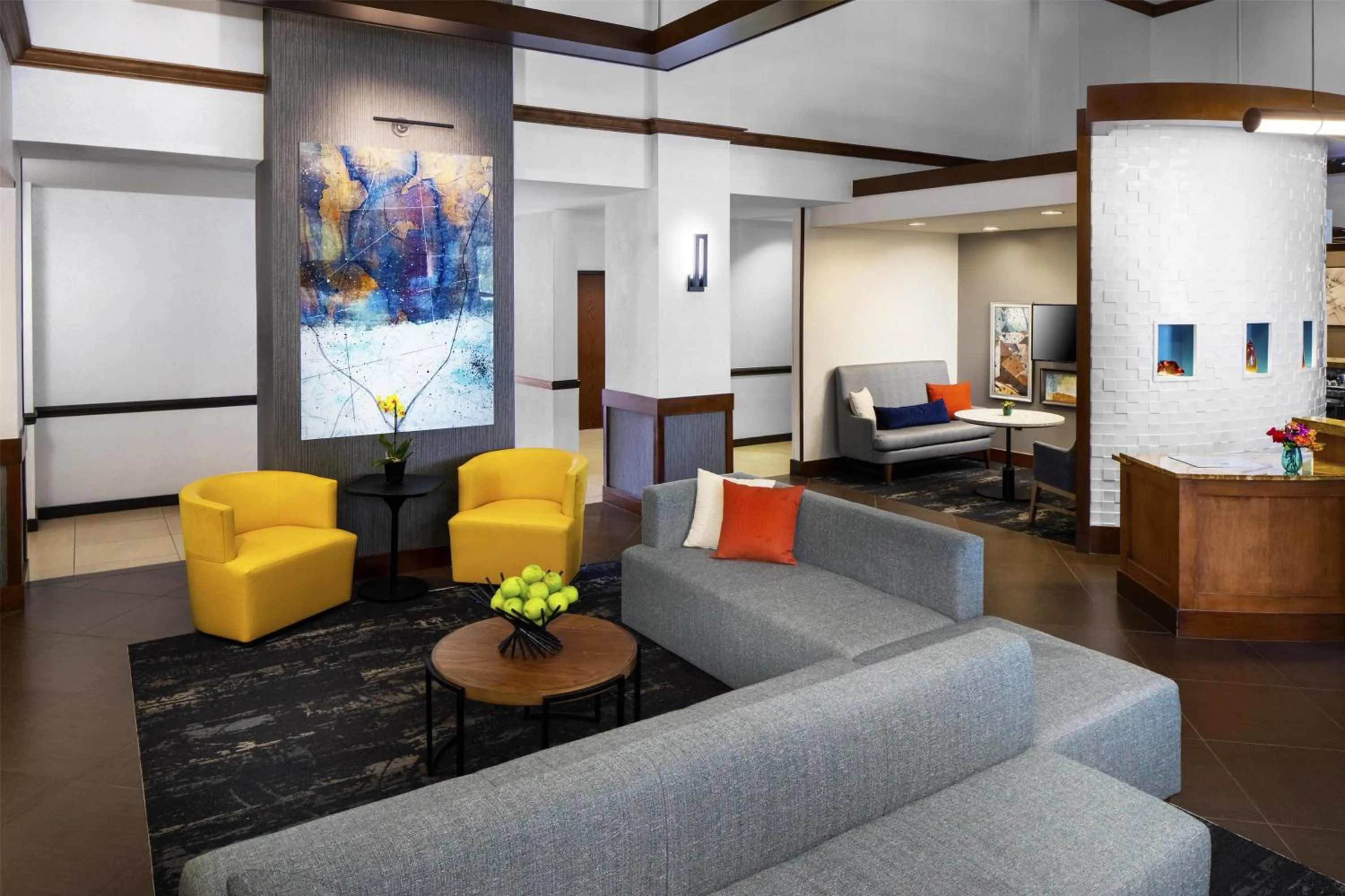 Lobby or reception in Hyatt Place Roanoke Airport / Valley View Mall