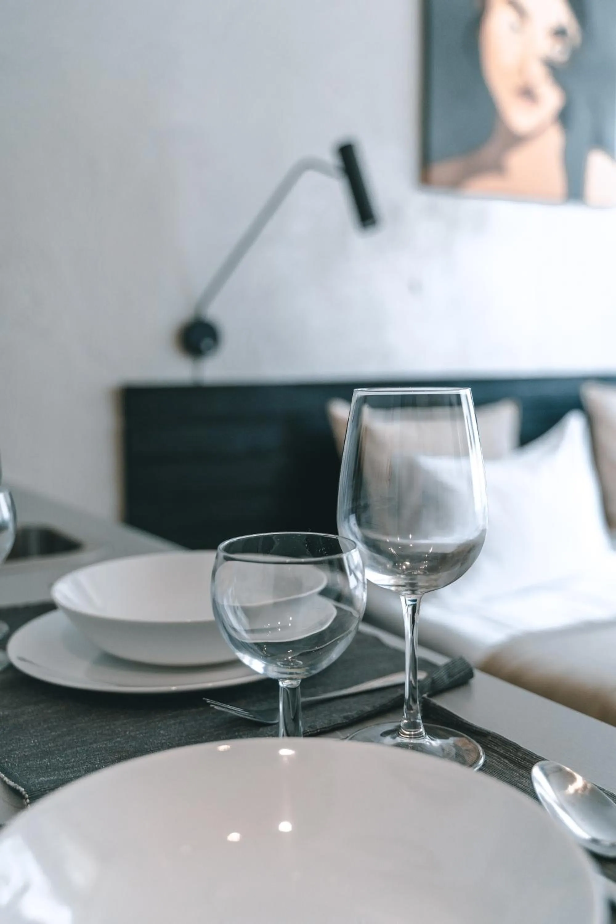 Dining area in Brother House Kaunas