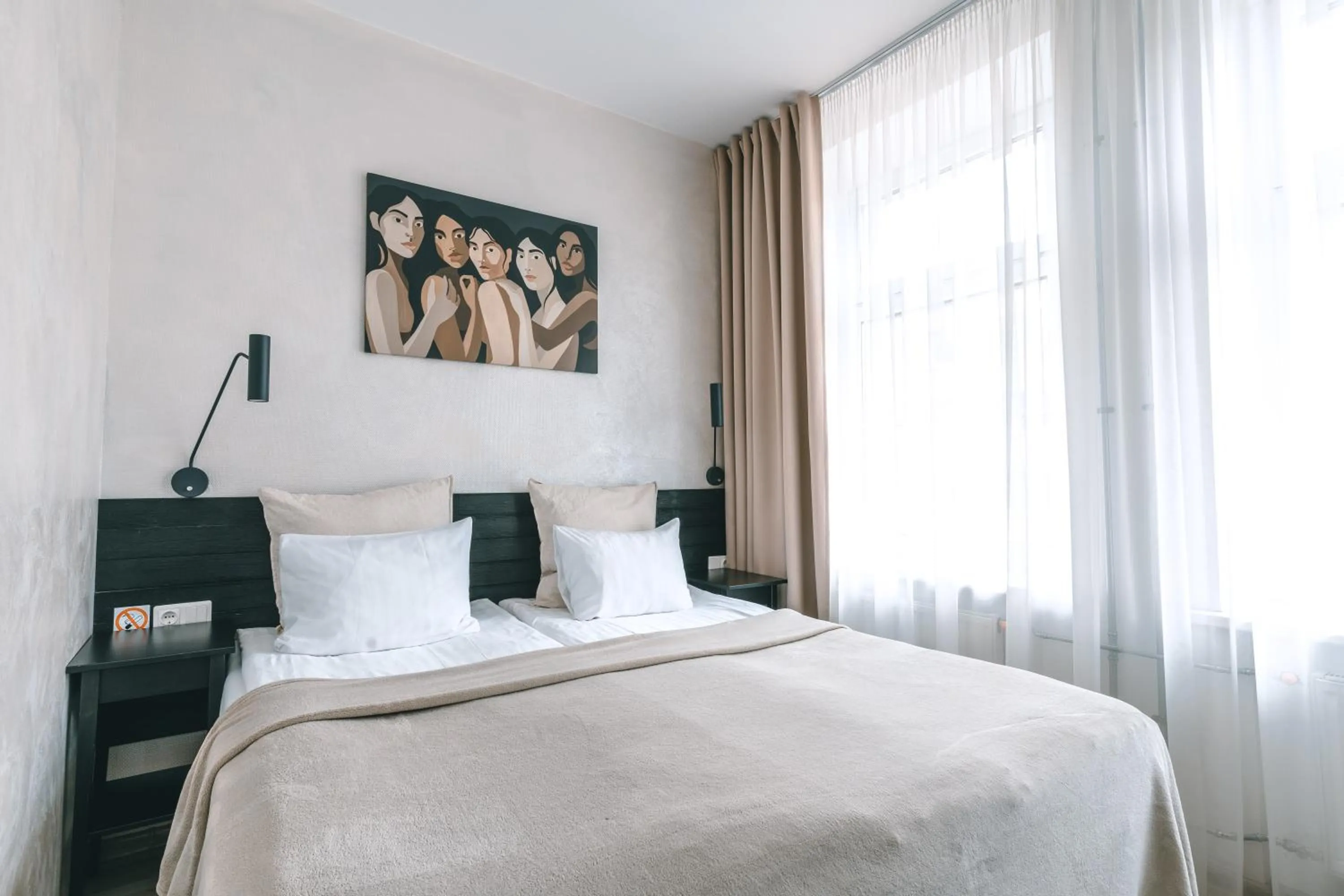 Bed in Brother House Kaunas