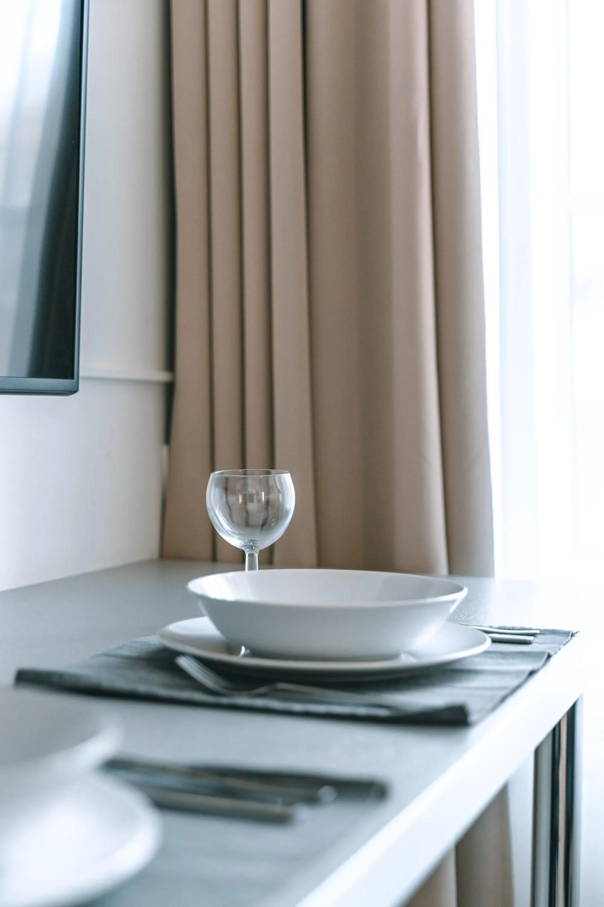 Dining area in Brother House Kaunas