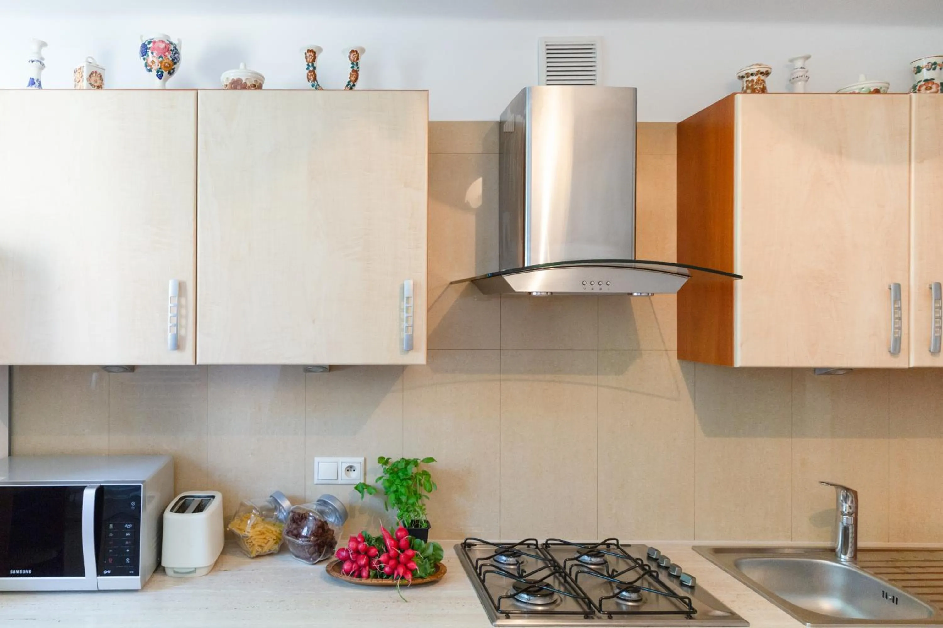 Kitchen or kitchenette in Traditional Apartment Starowiślna street