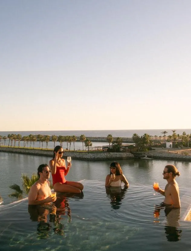 Swimming pool in Hotel El Ganzo - Adults Only