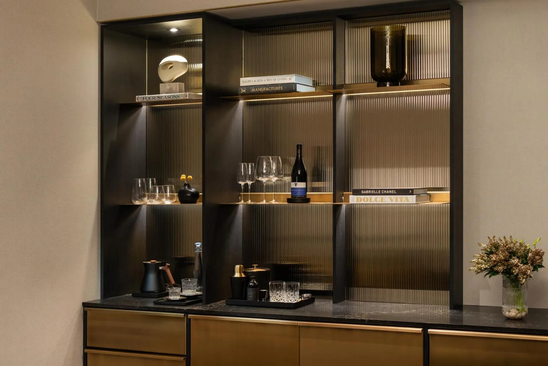 minibar in Four Seasons Hotel Toronto