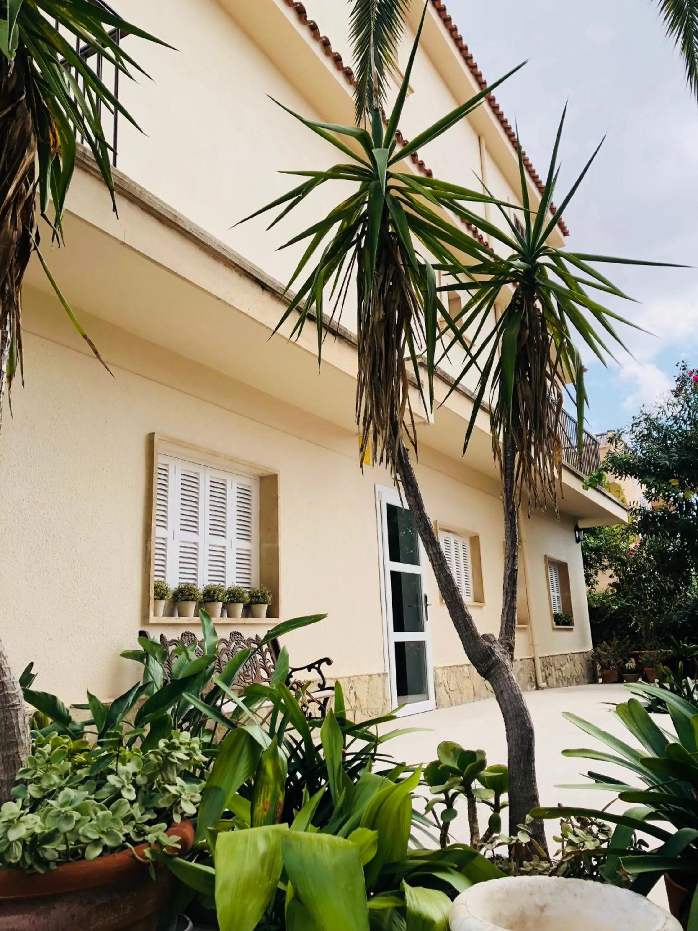 Patio in Hotel Vista Odin