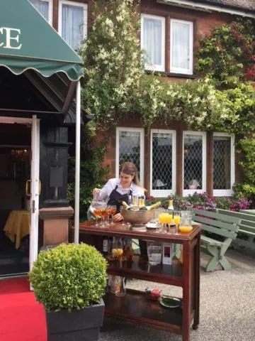 Patio in The Carre Arms Hotel & Restaurant