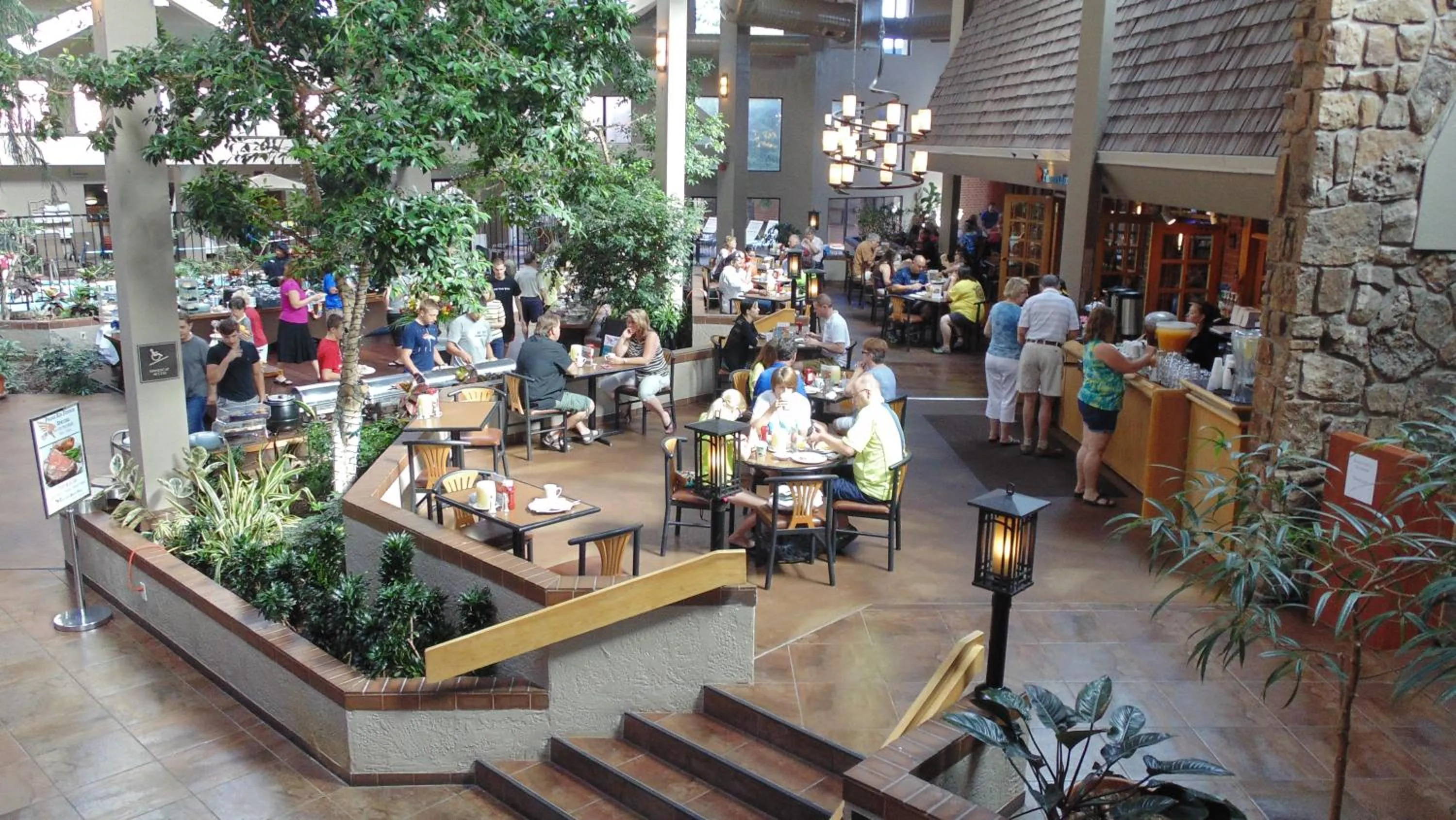 Restaurant/places to eat in The Academy Hotel Colorado Springs