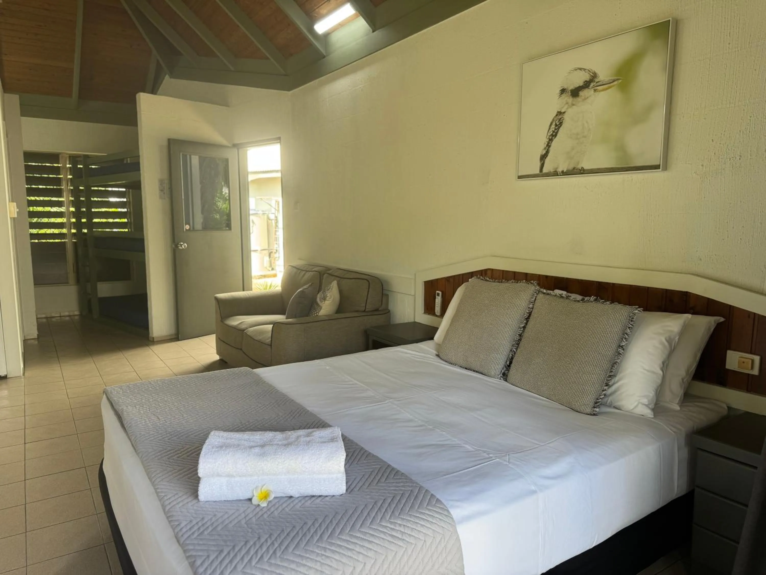 Bed in Island Leisure Resort