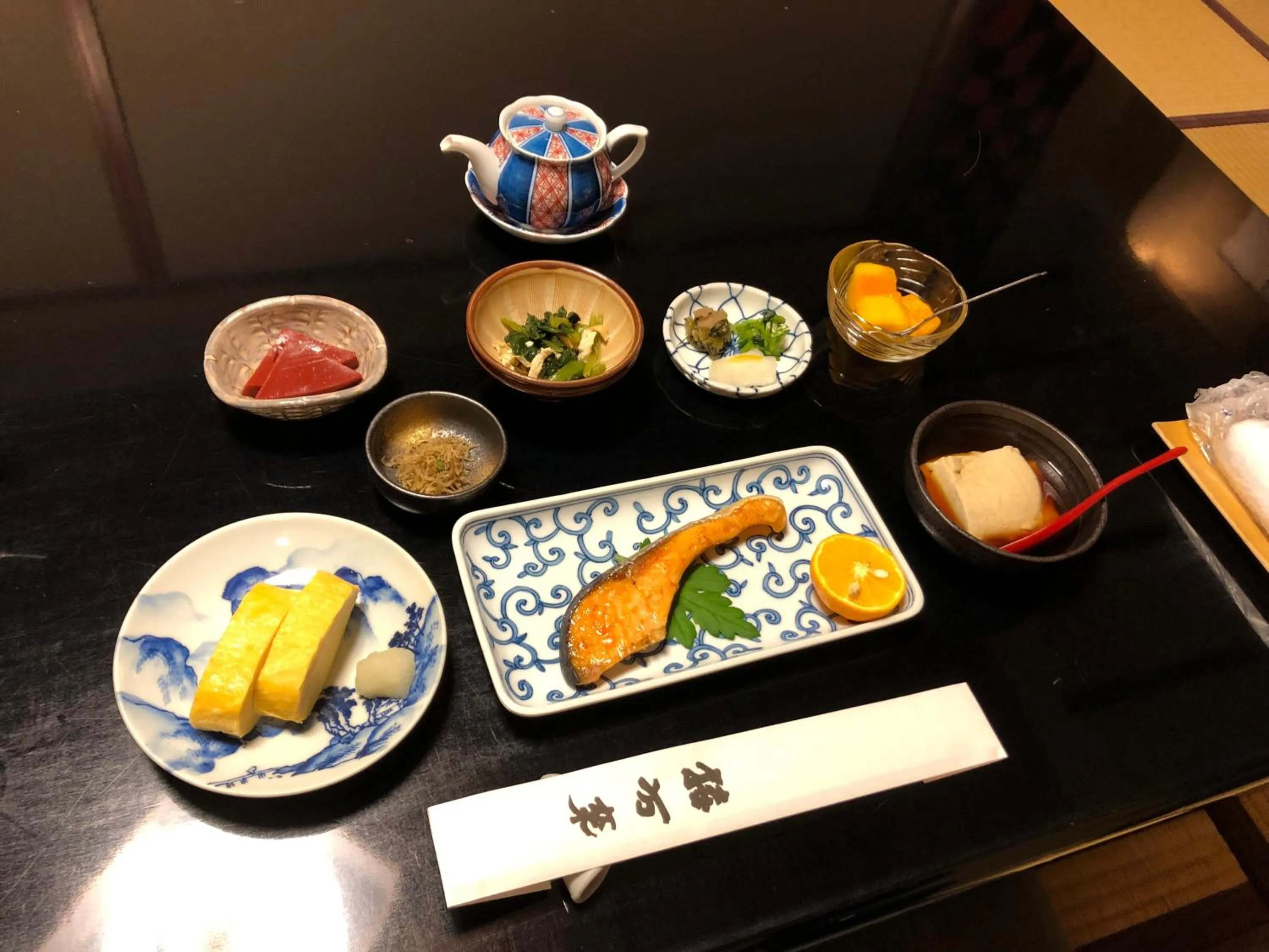 Breakfast in Yadoya Kikokuso
