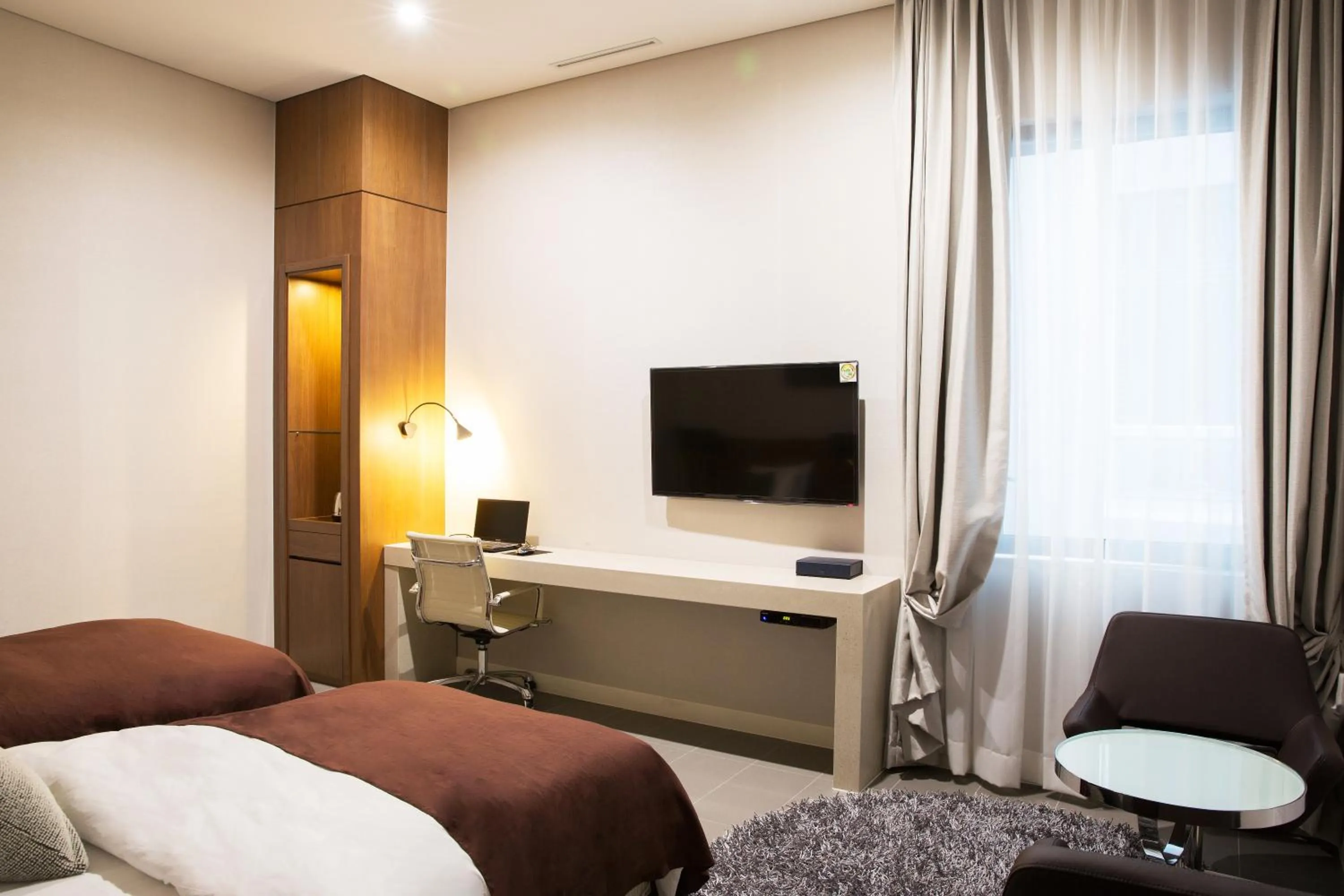 Bedroom, Bed in Hotel Mate Bundang