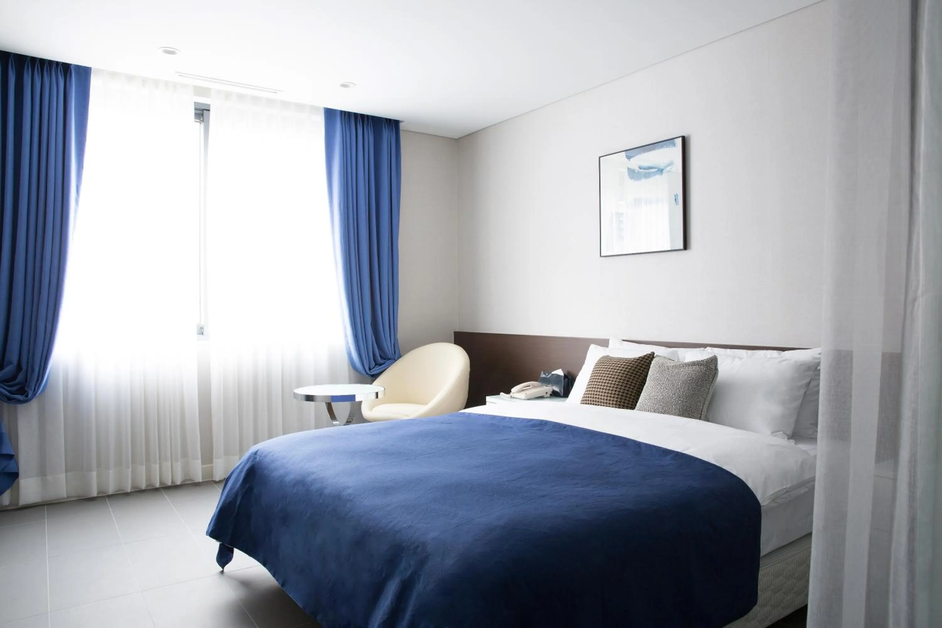 Bedroom, Bed in Hotel Mate Bundang