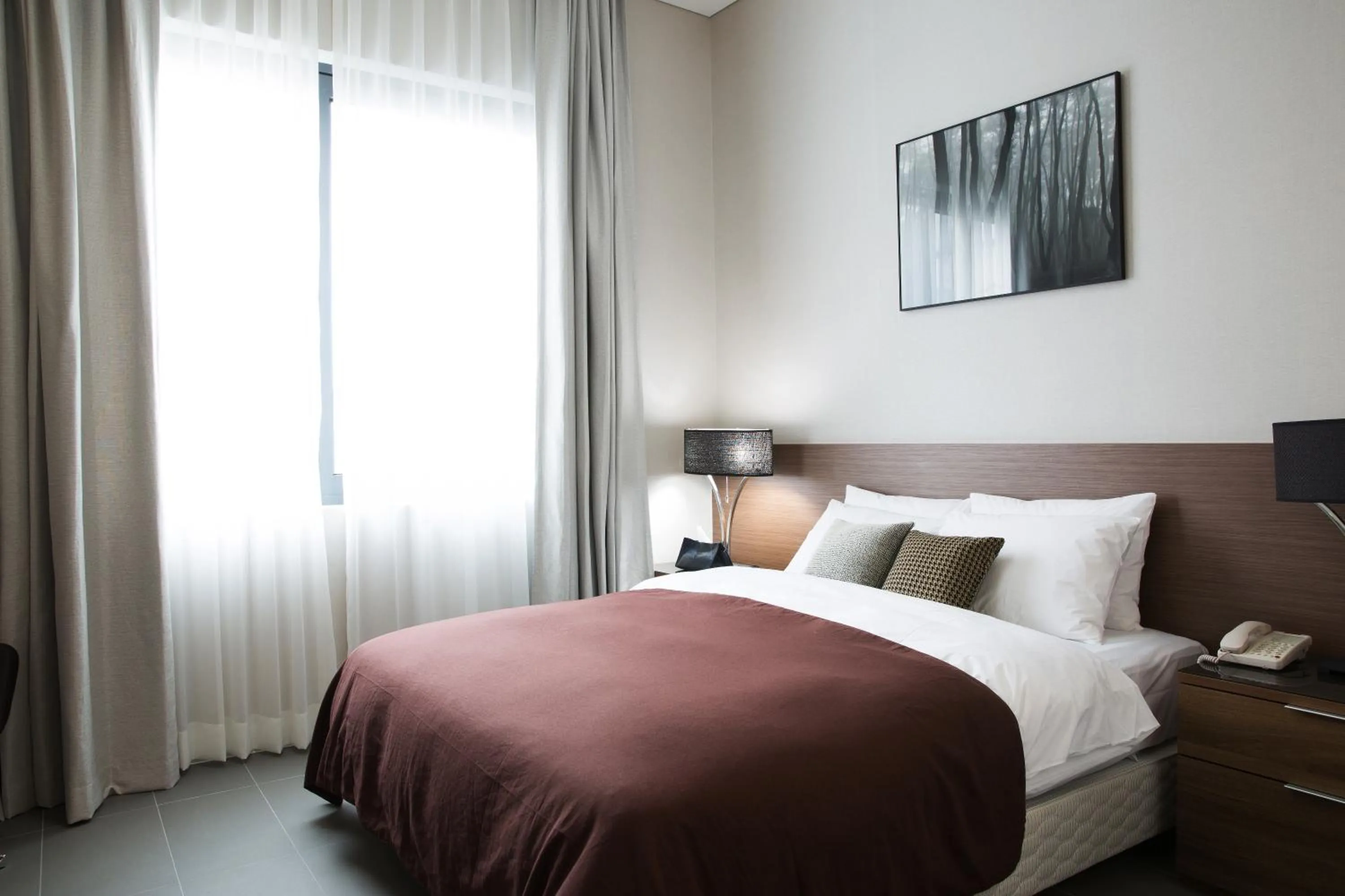 Bedroom, Bed in Hotel Mate Bundang