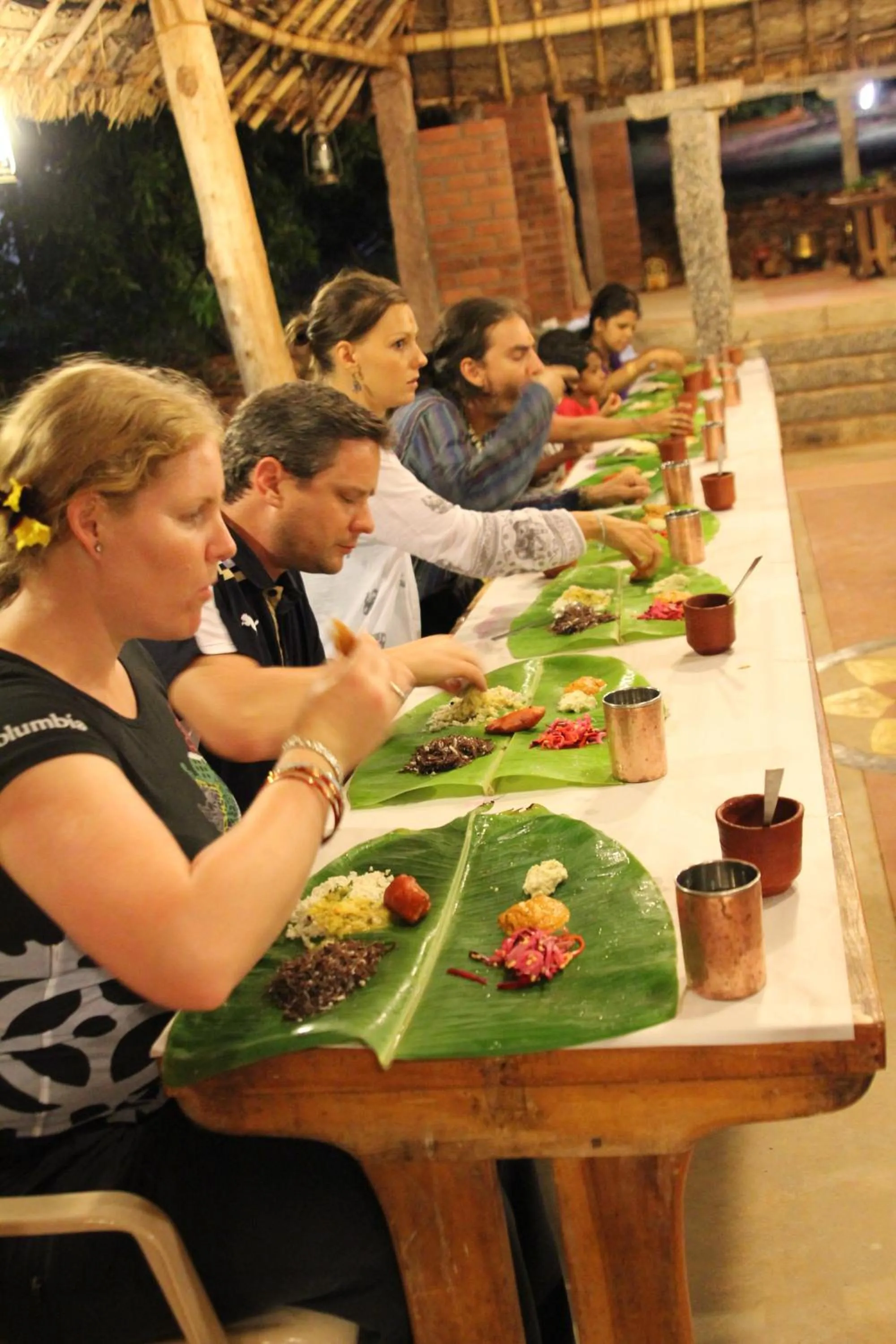 Meals in Kadambavanam Ethnic Village Resort