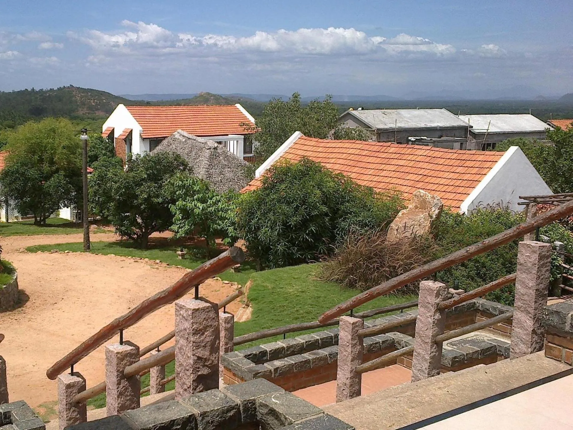 Facade/entrance in Kadambavanam Ethnic Village Resort