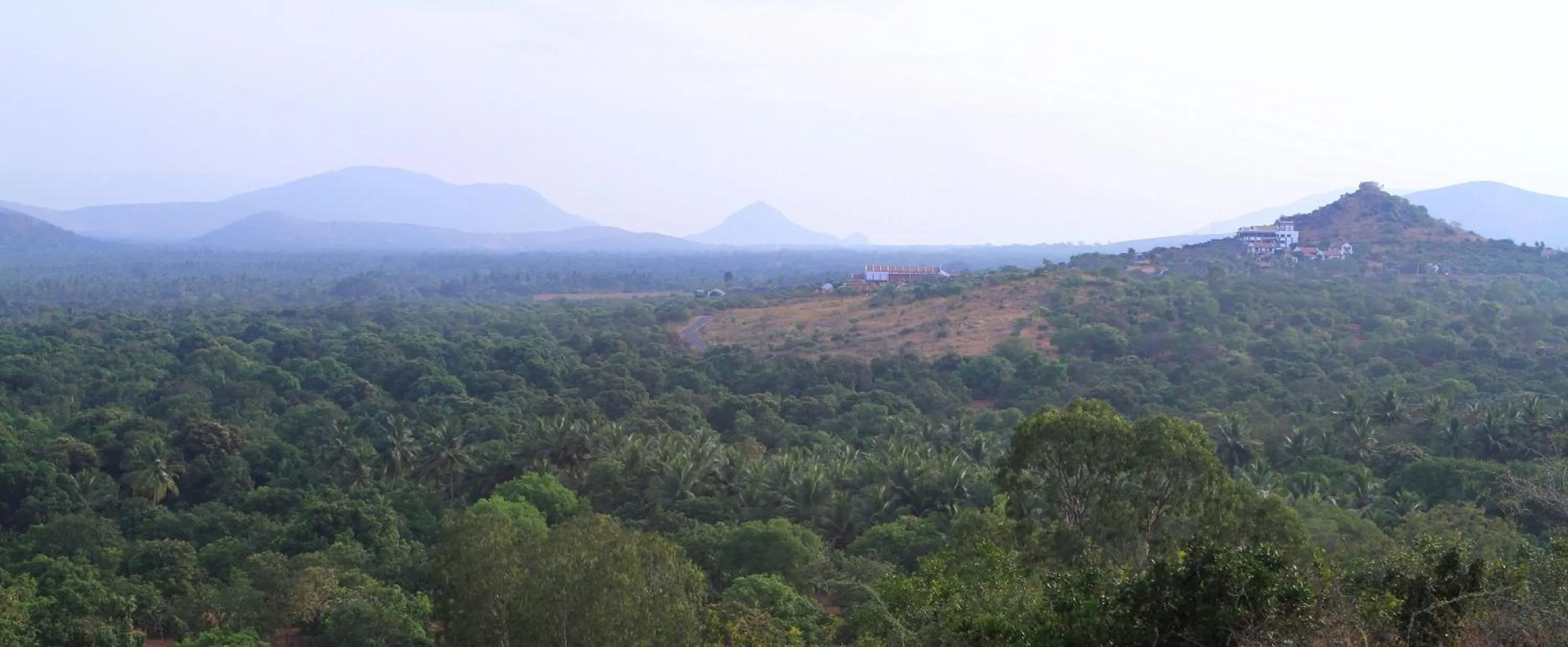 Mountain view in Kadambavanam Ethnic Village Resort