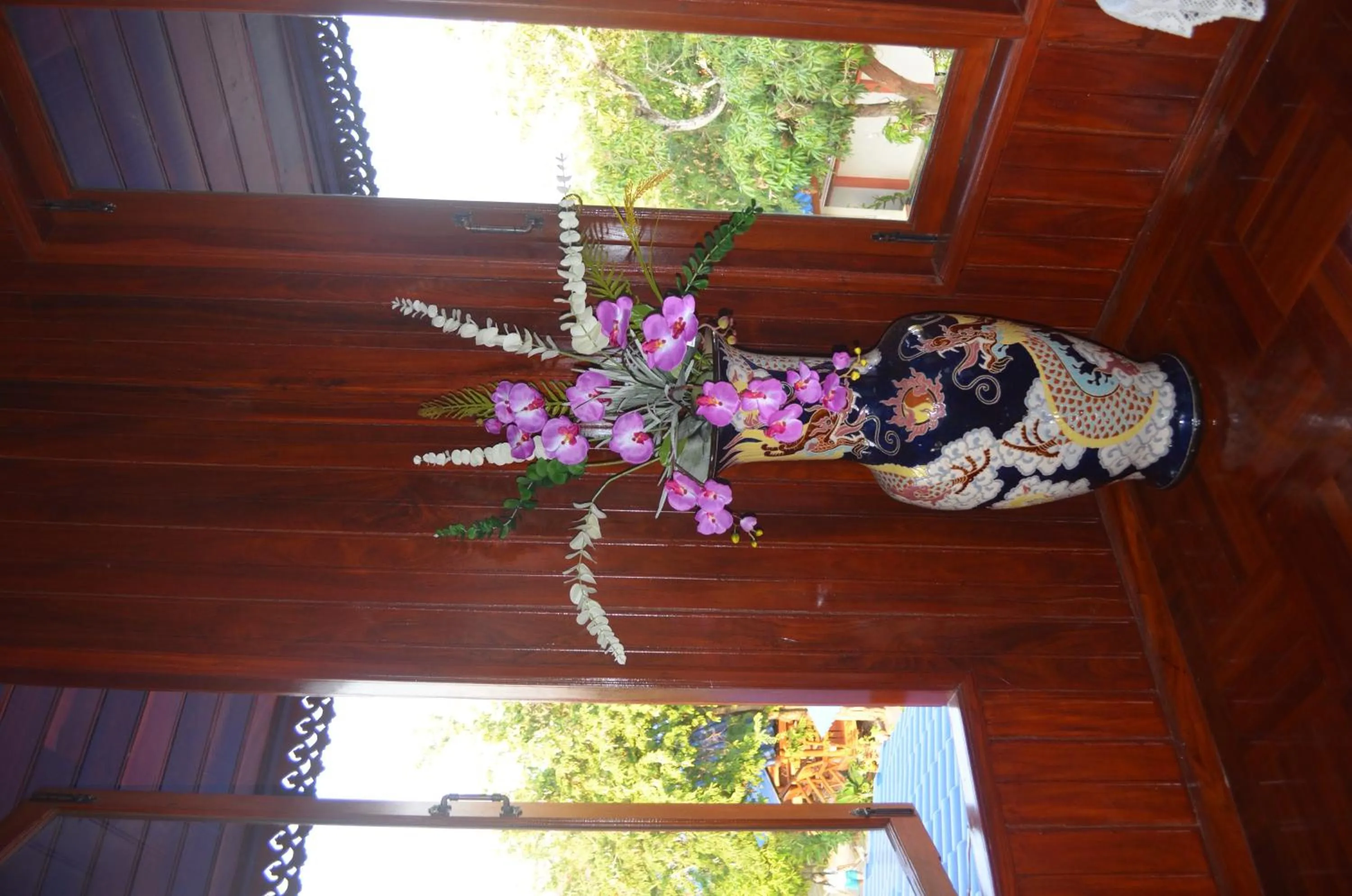 Balcony/Terrace in Suandarbporn Resort Mae Sot