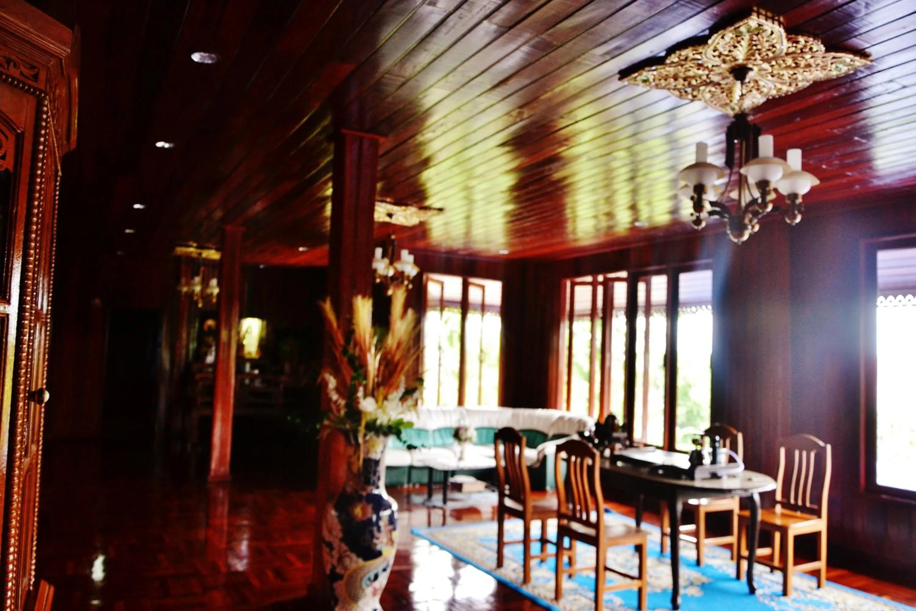 Balcony/Terrace in Suandarbporn Resort Mae Sot