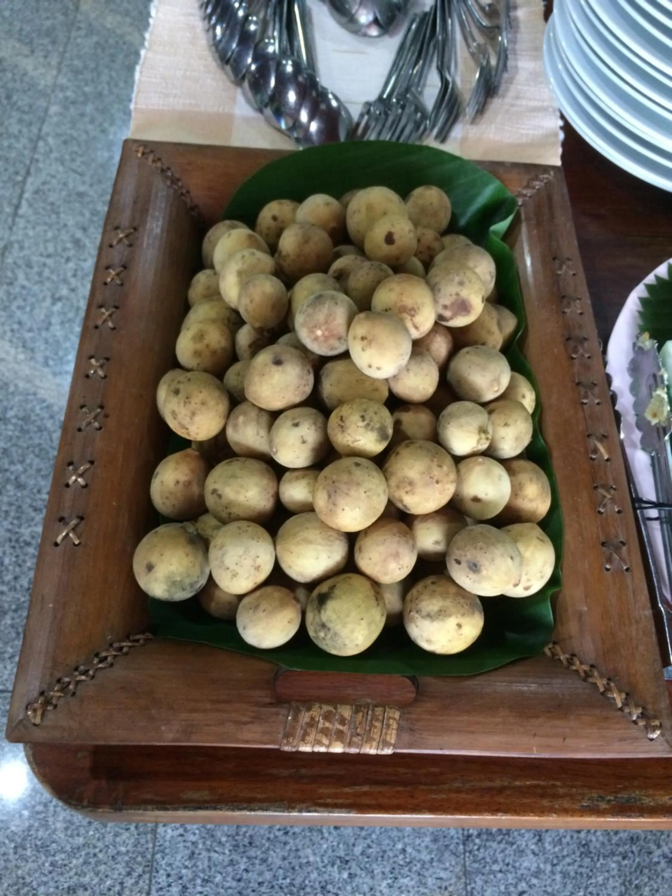 Buffet breakfast in Suandarbporn Resort Mae Sot
