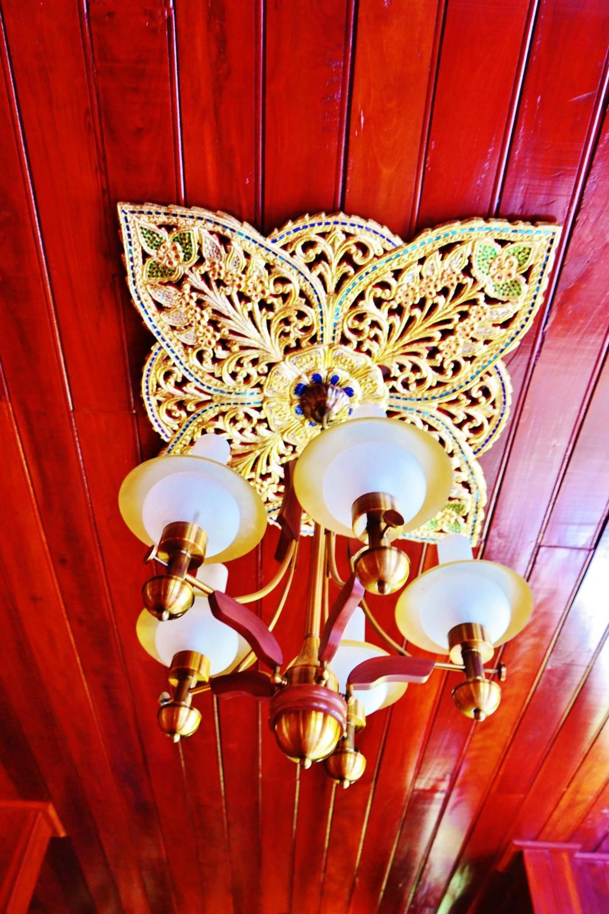 Decorative detail in Suandarbporn Resort Mae Sot